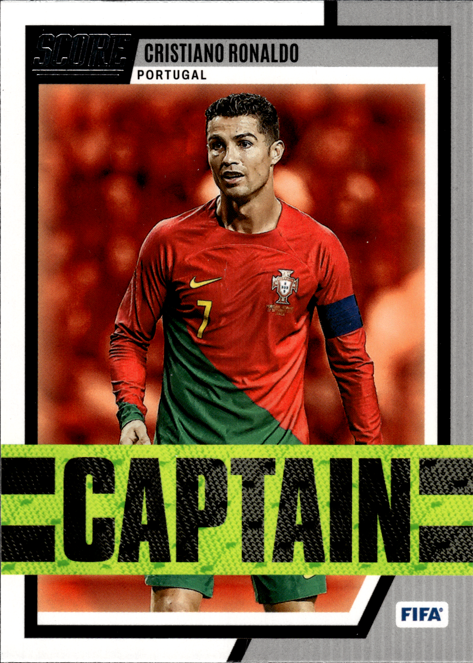 Cristiano Ronaldo - Panini Score FIFA Captains 2022-23, Nr. 8 – Insert (Art.-Nr. SG106323)