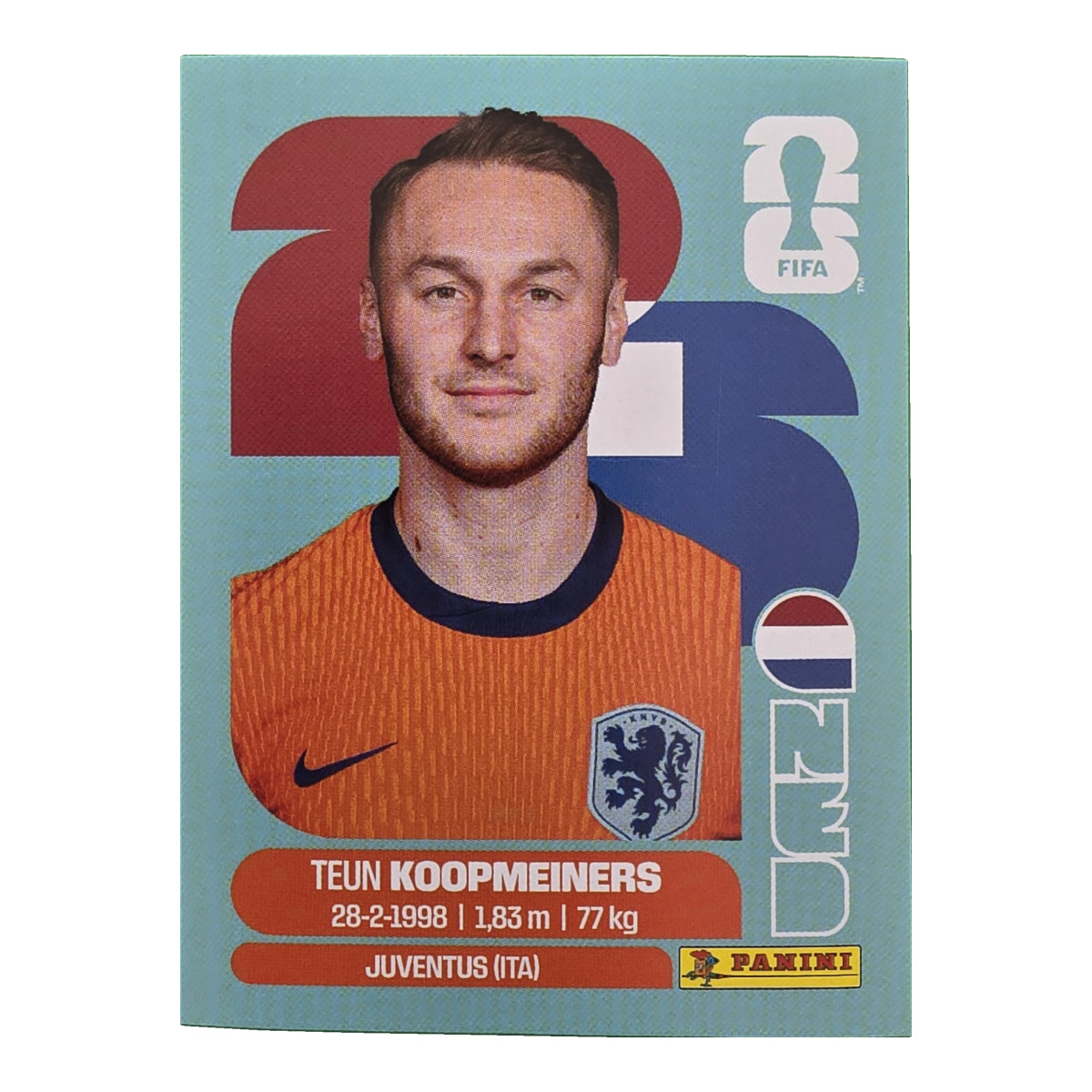 Teun Koopmeiners - Niederlande, FIFA WM 2026, Nr. NED12