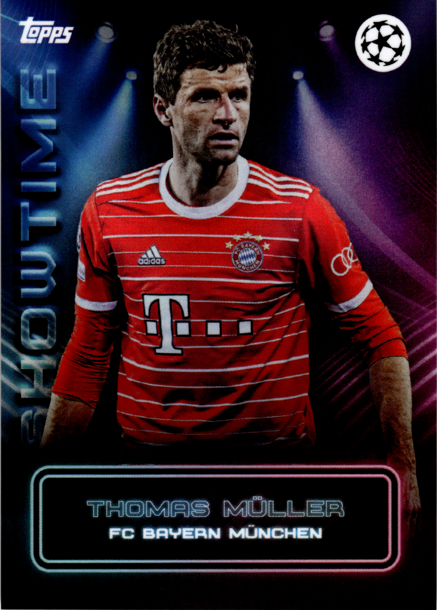 Thomas Müller - Topps UEFA Club Competitions Showtime 2023-24 (Art.-Nr. SG102939)
