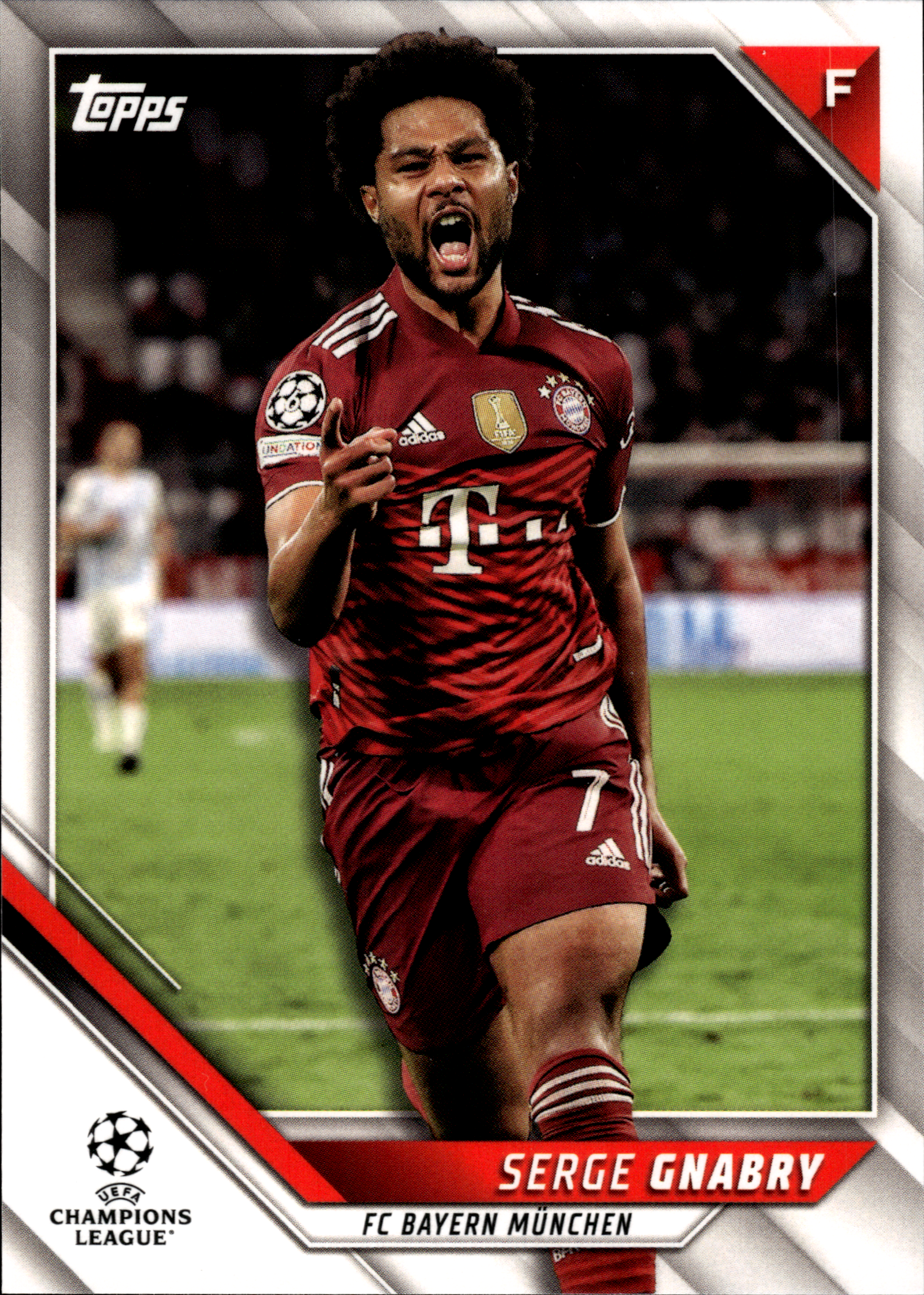 Serge Gnabry - Topps UEFA Champions League Base Set 2021-22, Nr. 163 (Art.-Nr. SG103033)