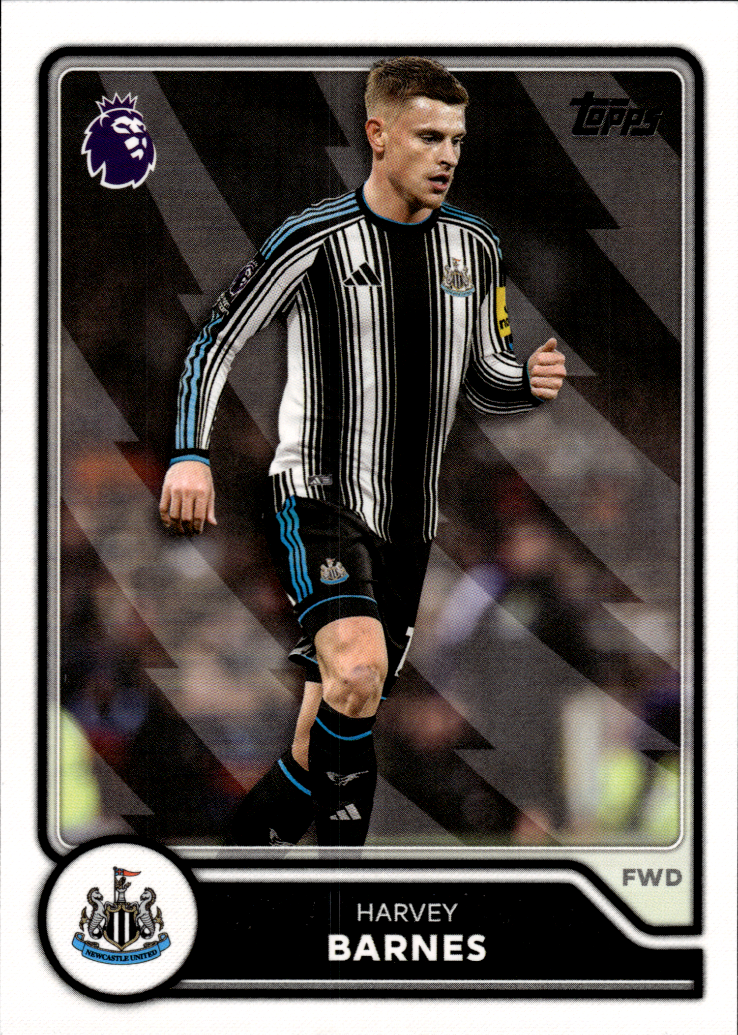 Harvey Barnes - Topps Flagship Premier League Base Set 2026-27, Nr. 213 (Art.-Nr. SG105539)