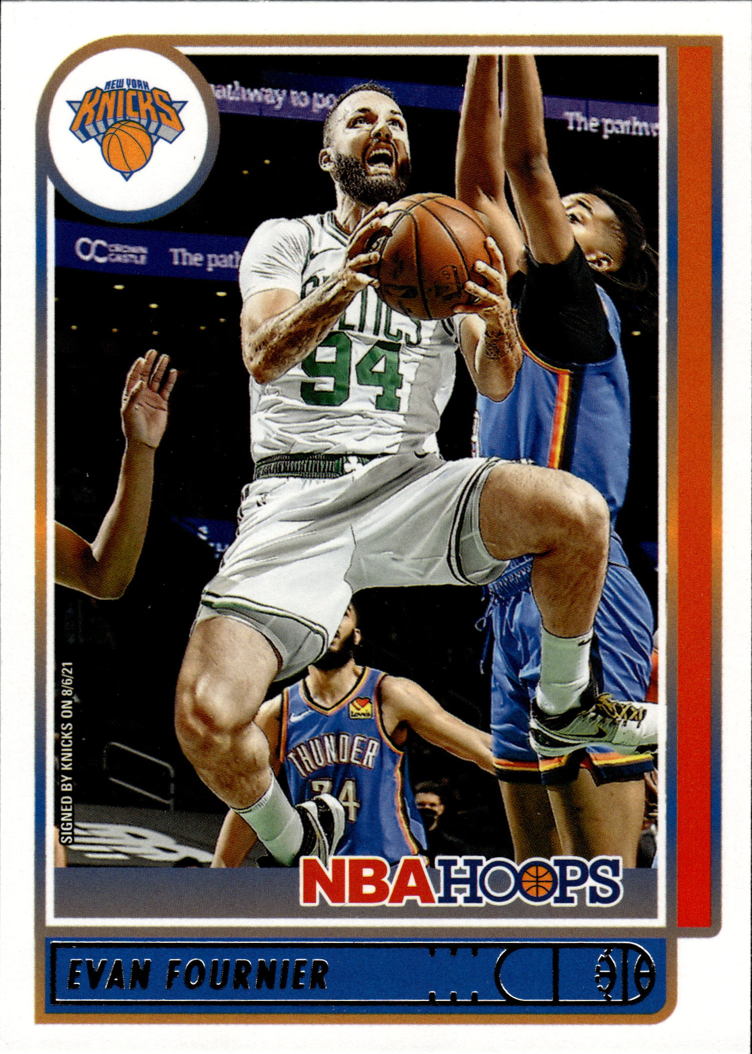 Evan Fournier - Panini Hoops Base Set 2021-22, Nr. 39 (Art.-Nr. SG103446)