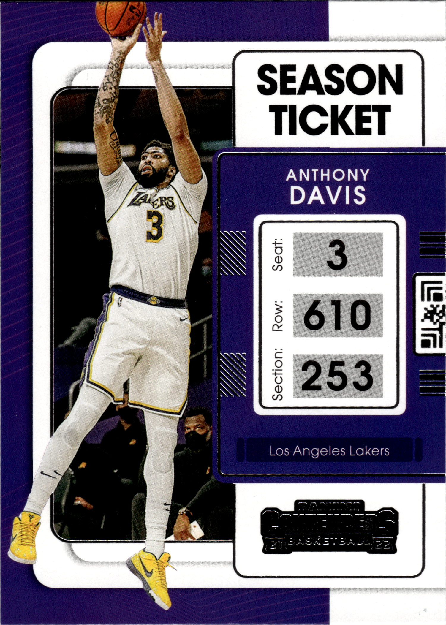 Anthony Davis - Panini Contenders Season Ticket 2021-22, Nr. 72 (Art.-Nr. SG103630)