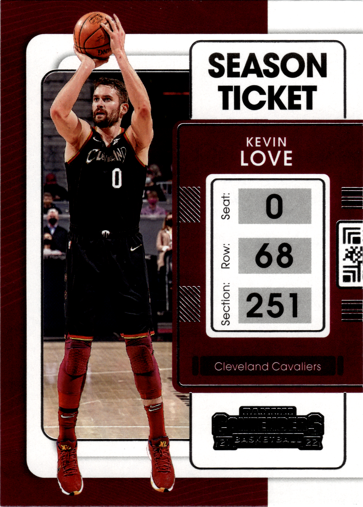 Kevin Love - Panini Contenders Season Ticket 2021-22, Nr. 8 (Art.-Nr. SG103713)