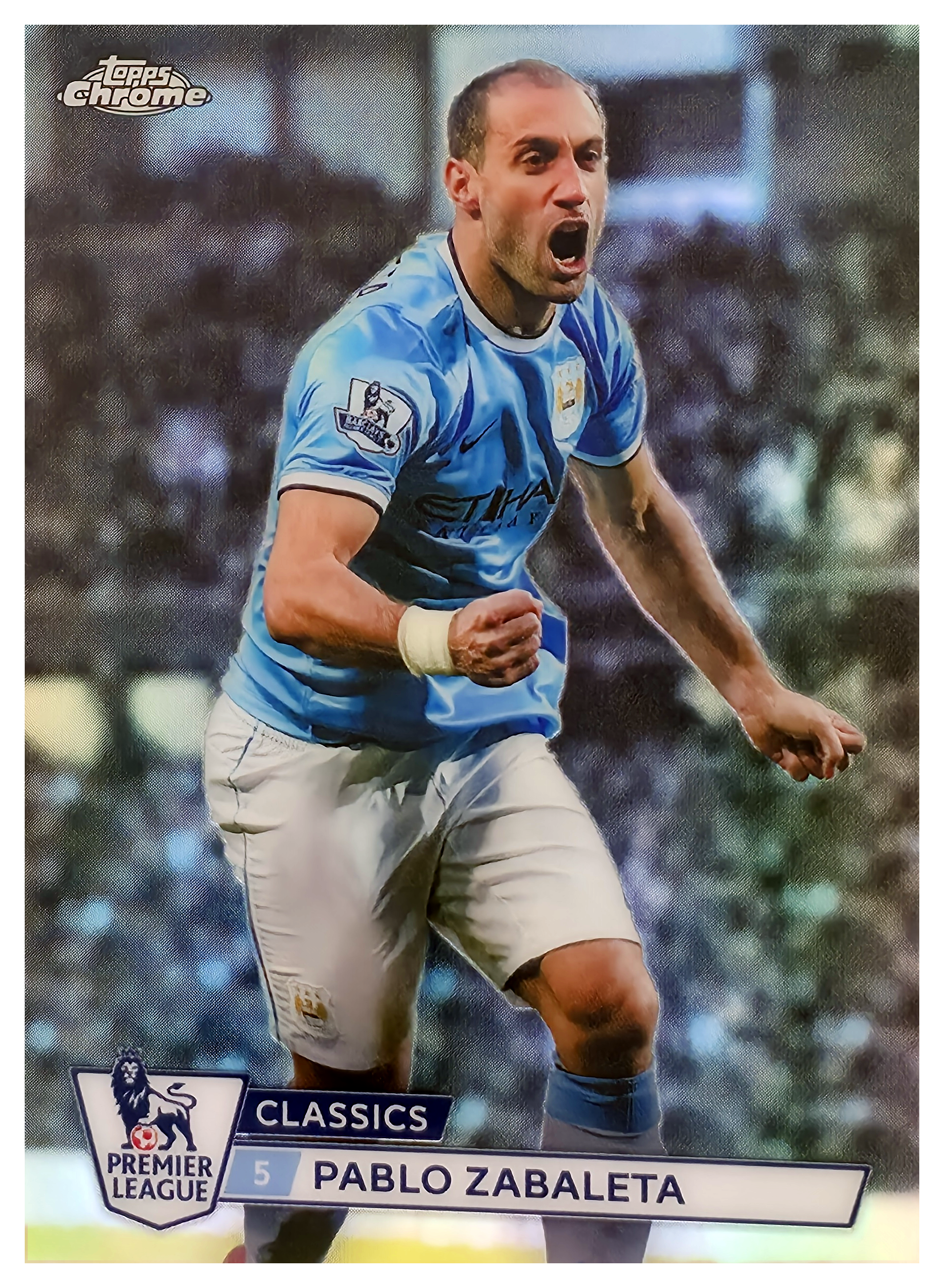 Pablo Zabaleta - Topps Flagship Premier League Chrome Classics 2026-27, Nr. CC 17 – Insert (Art.-Nr. SG104848)