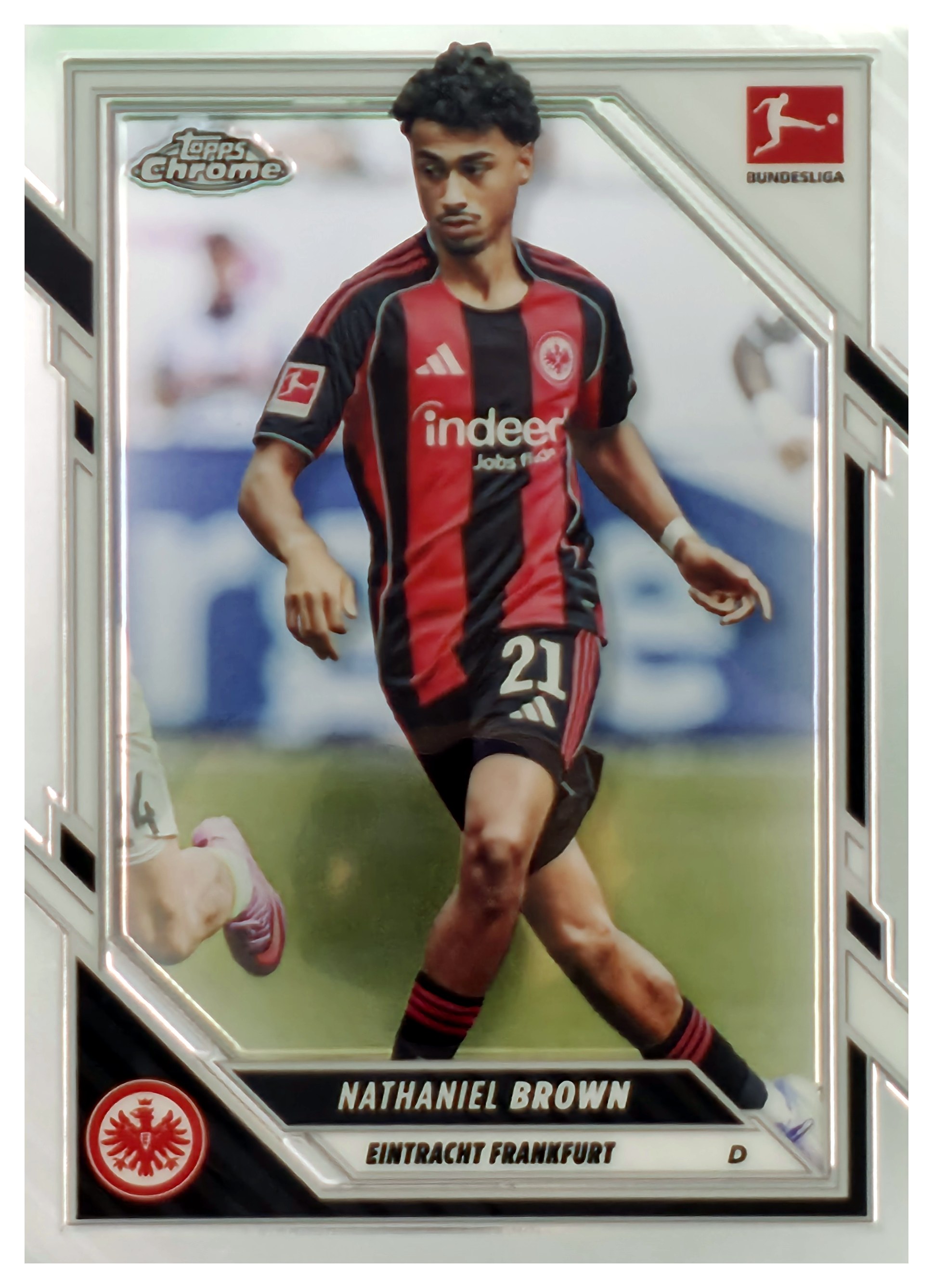 Nathaniel Brown - Topps Chrome Bundesliga Base Set 2025-26, Nr. 23