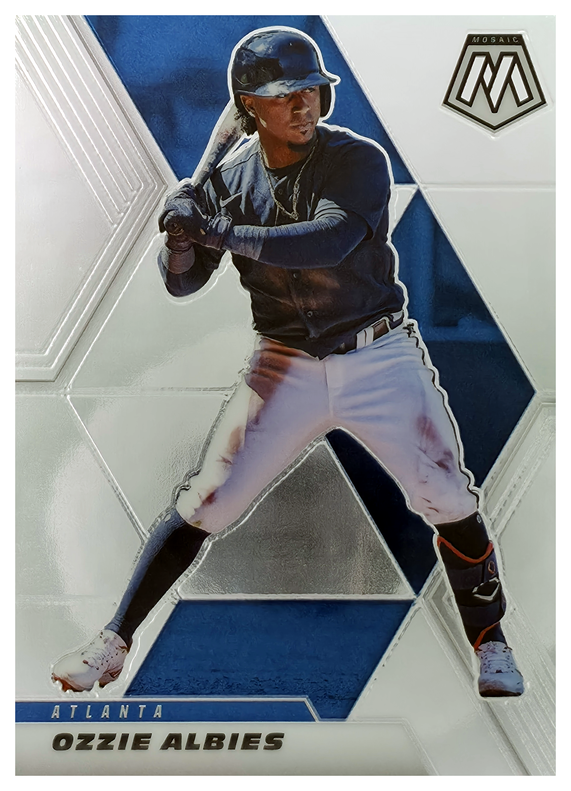 Ozzie Albies - Panini Mosaic Base Set 2021, Nr. 64 (Art.-Nr. SG106293)