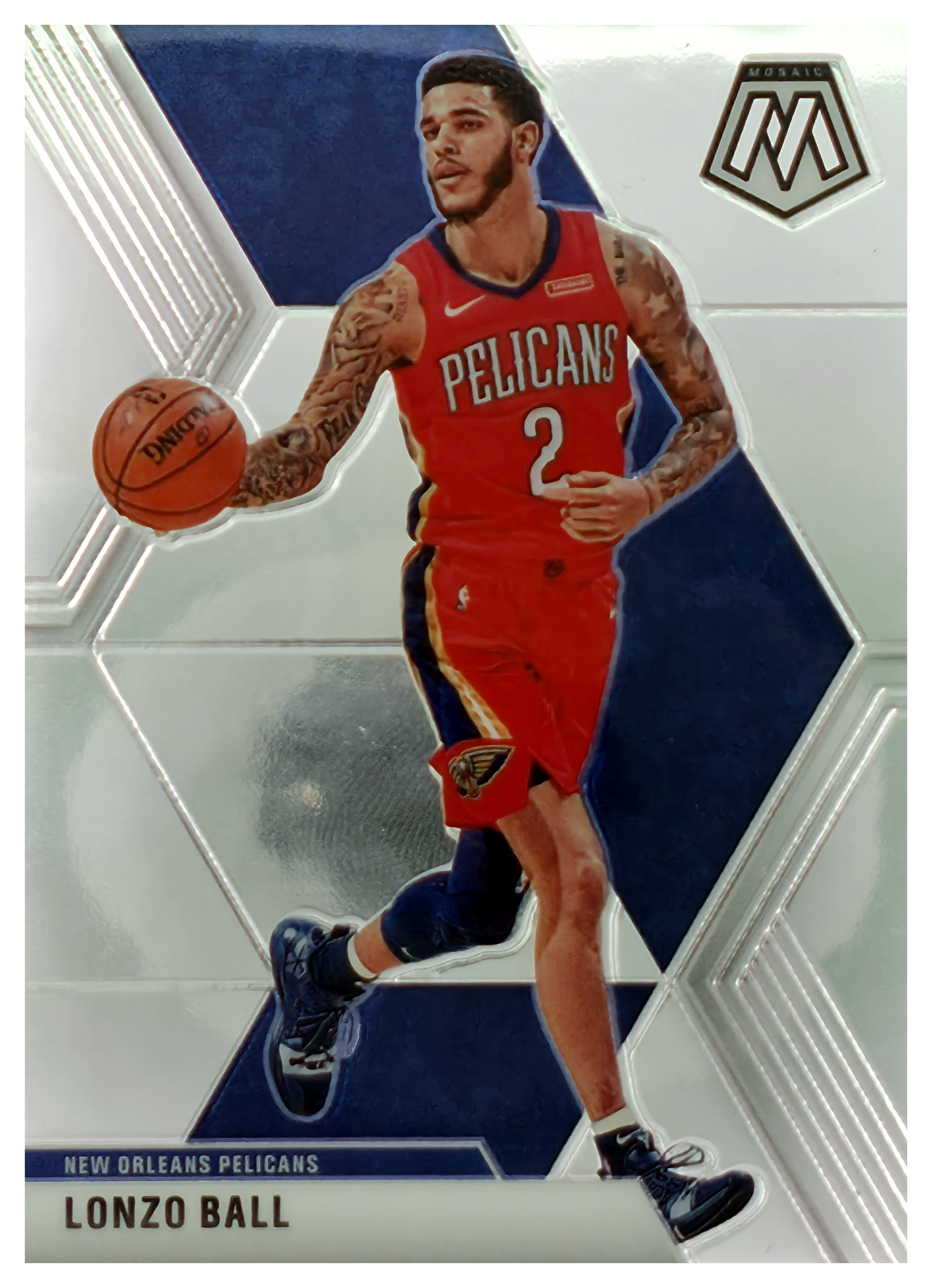 Lonzo Ball - Panini Mosaic Base Set 2019-20, Nr. 166 (Art.-Nr. SG106595)