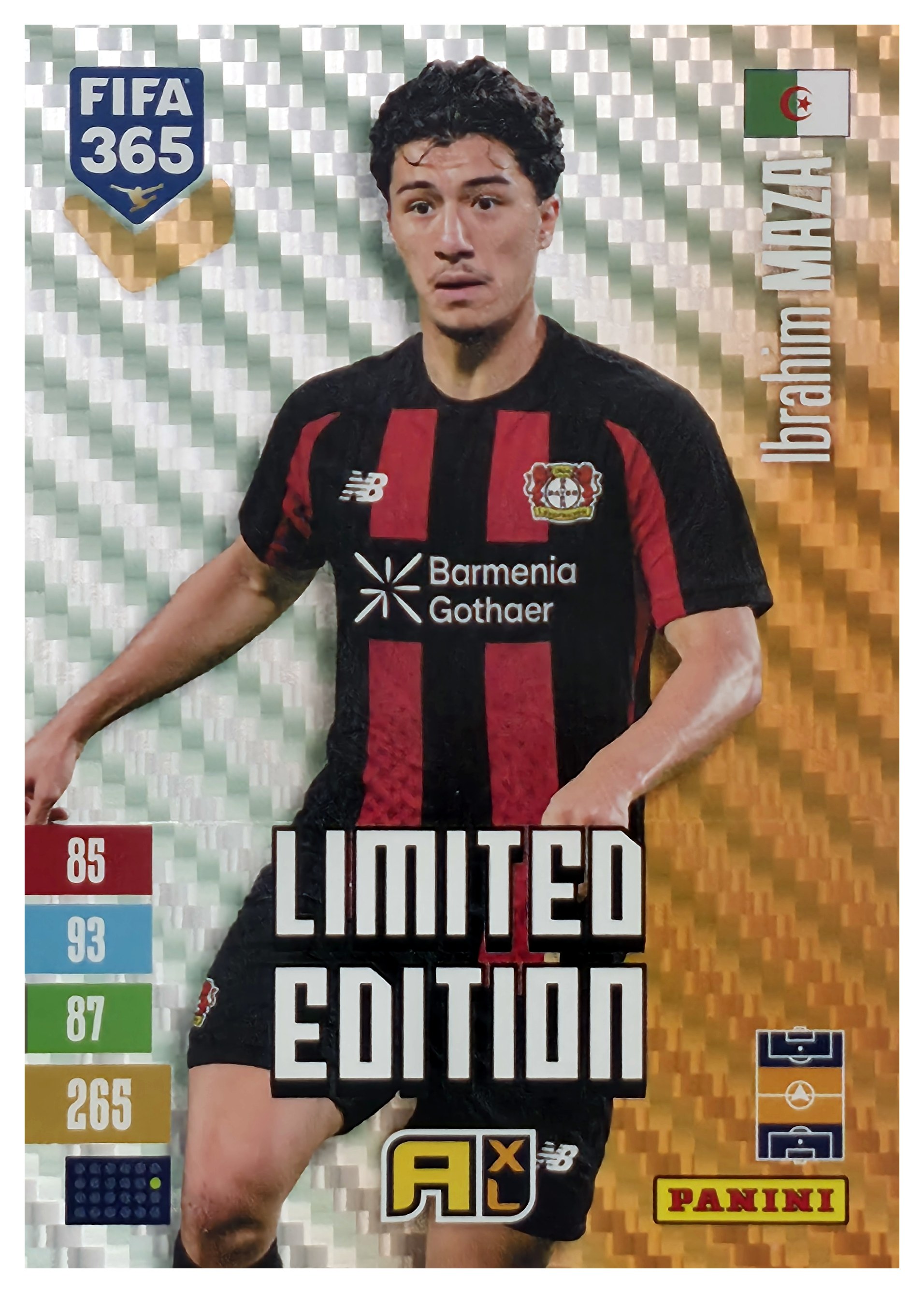 Ibrahim Maza - Panini Adrenalyn XL FIFA 365 Limited Edition 2026-27 (Insert)