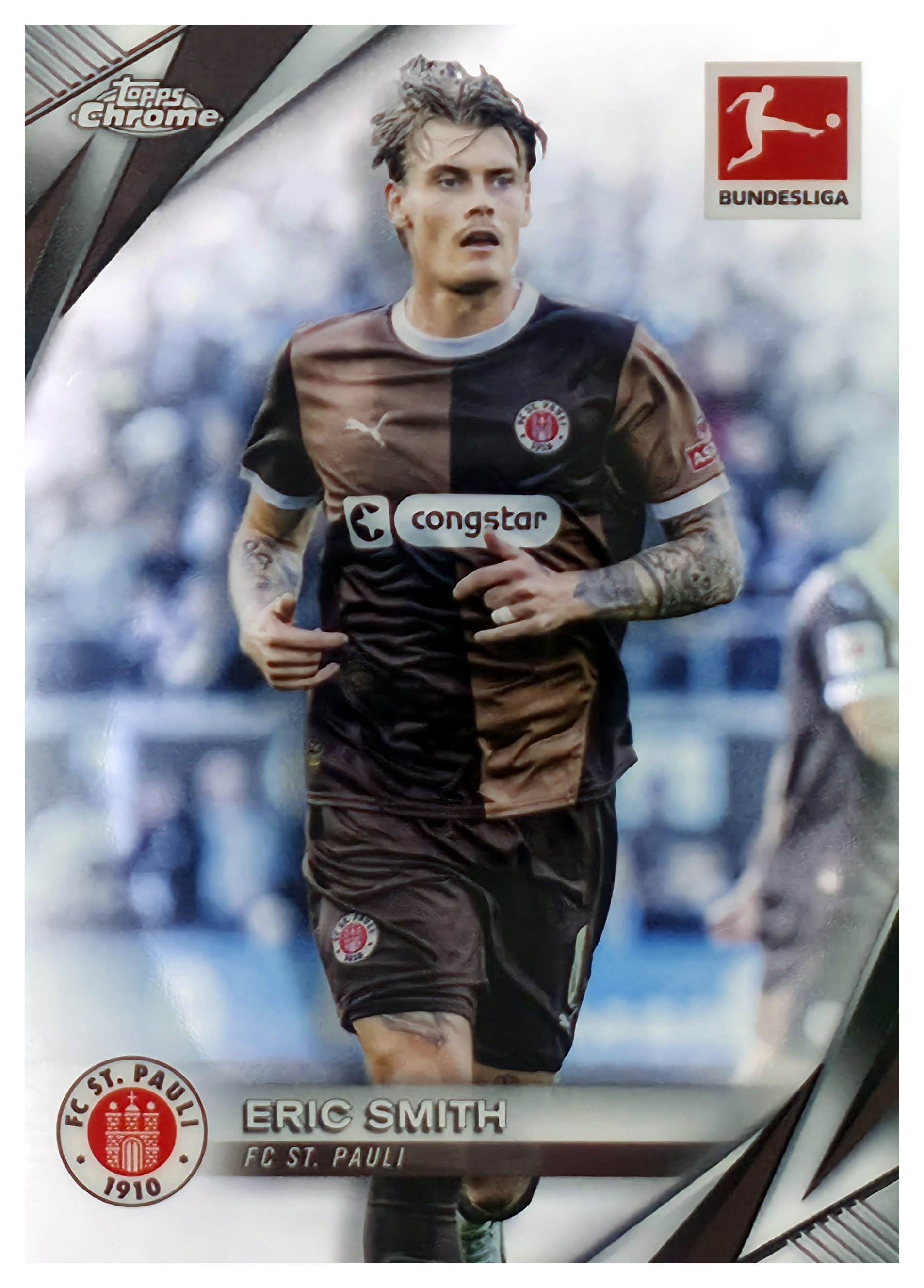 Eric Smith - Topps Chrome Bundesliga Base Set 2024-25, Nr. 85 (Art.-Nr. SG108032)