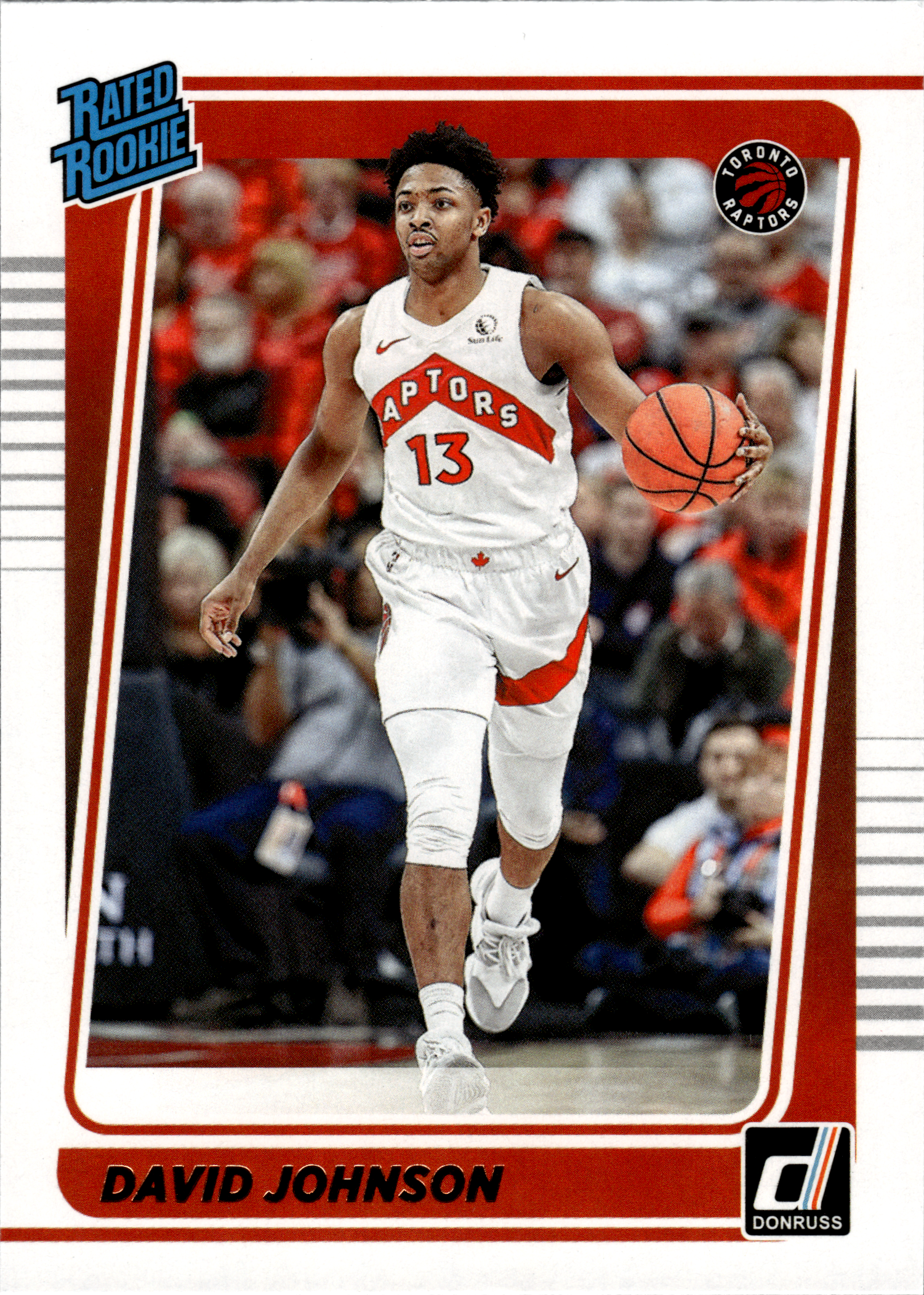 David Johnson - Panini Donruss Rated Rookie 2021-22, Nr. 243 (Art.-Nr. SG103332)
