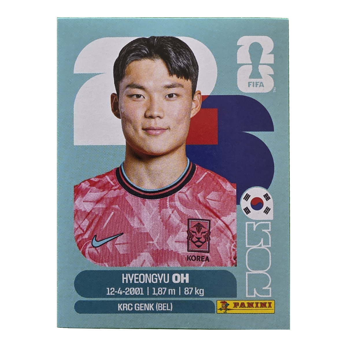 Hyeon-Gyu Oh - Südkorea, FIFA WM 2026, Nr. KOR20