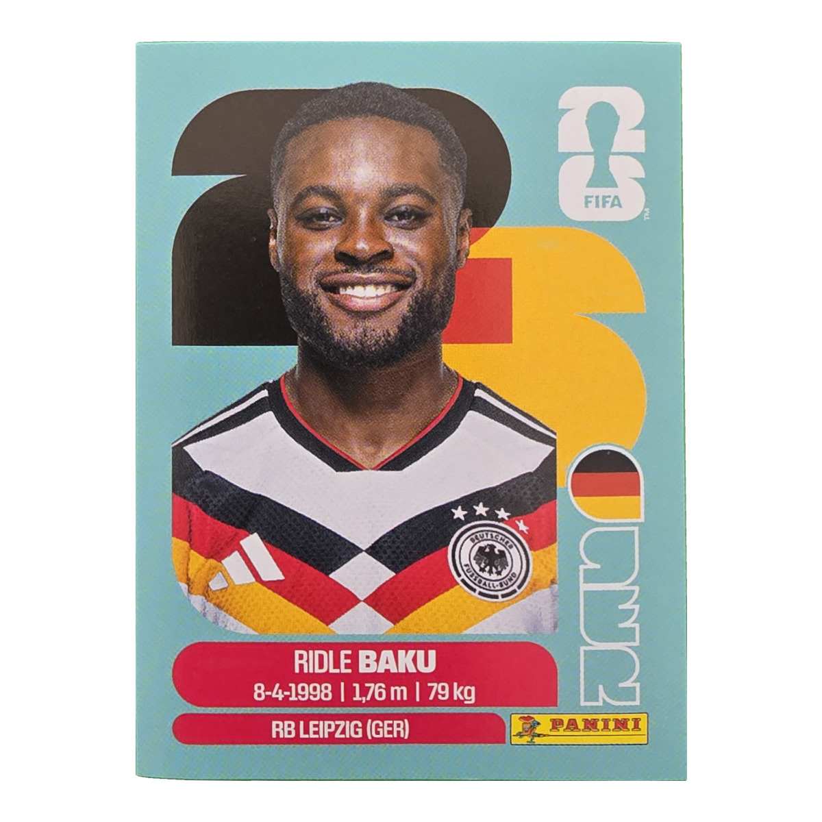 Ridle Baku - Deutschland, FIFA WM 2026, Nr. GER8