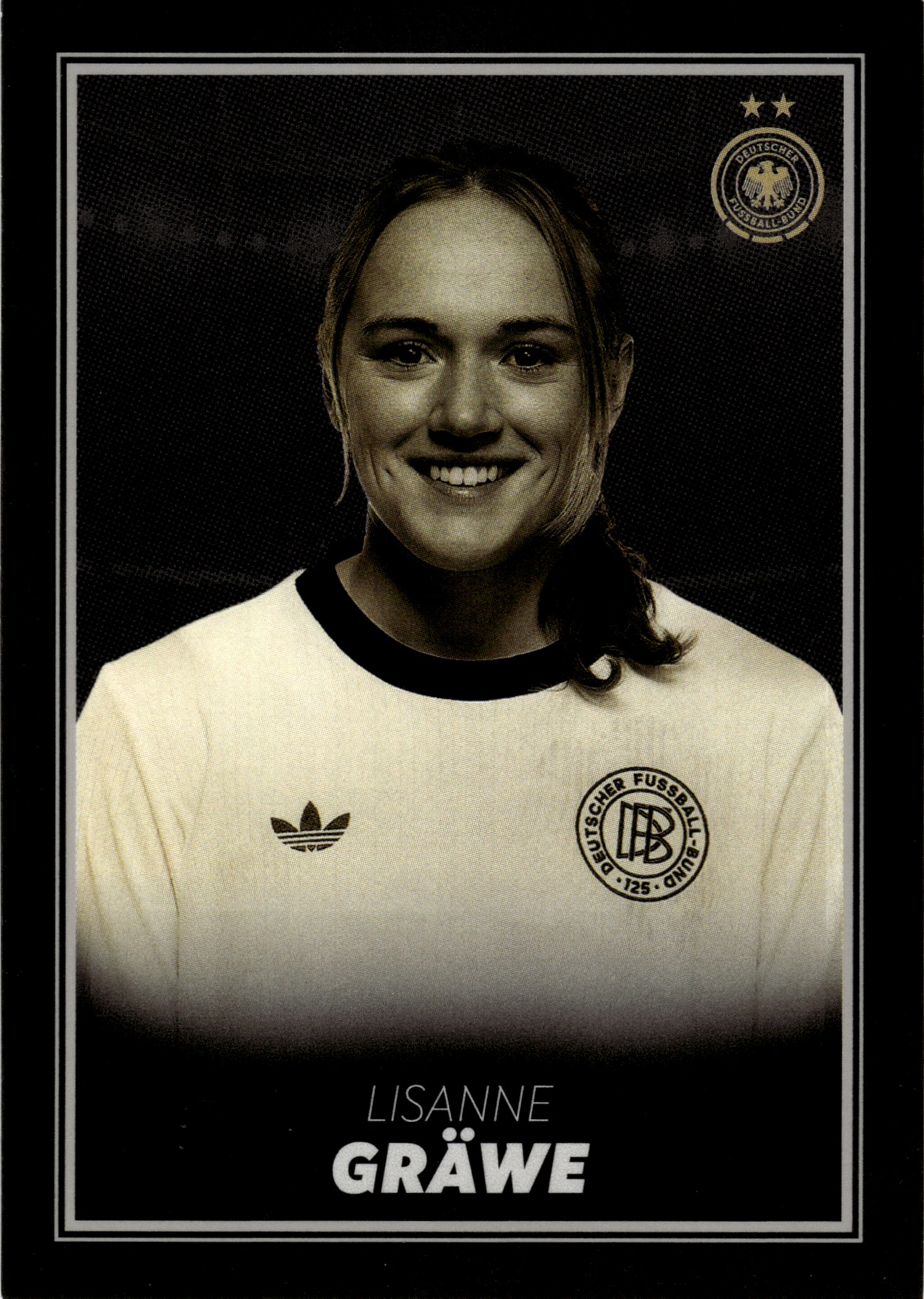 Lisanne Gräwe - Panini DFB-Frauen Team-Set FOC 2025, Nr. FOC-10 – Insert (Art.-Nr. SG110047)