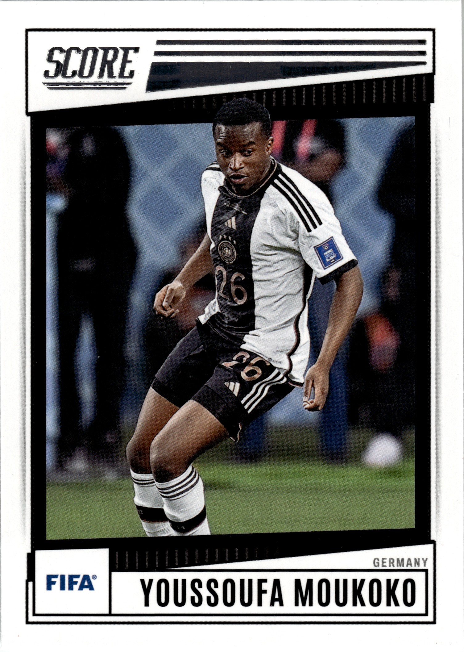 Youssoufa Moukoko - Panini Score FIFA Base Set 2022-23, Nr. 83 (Art.-Nr. SG102610)
