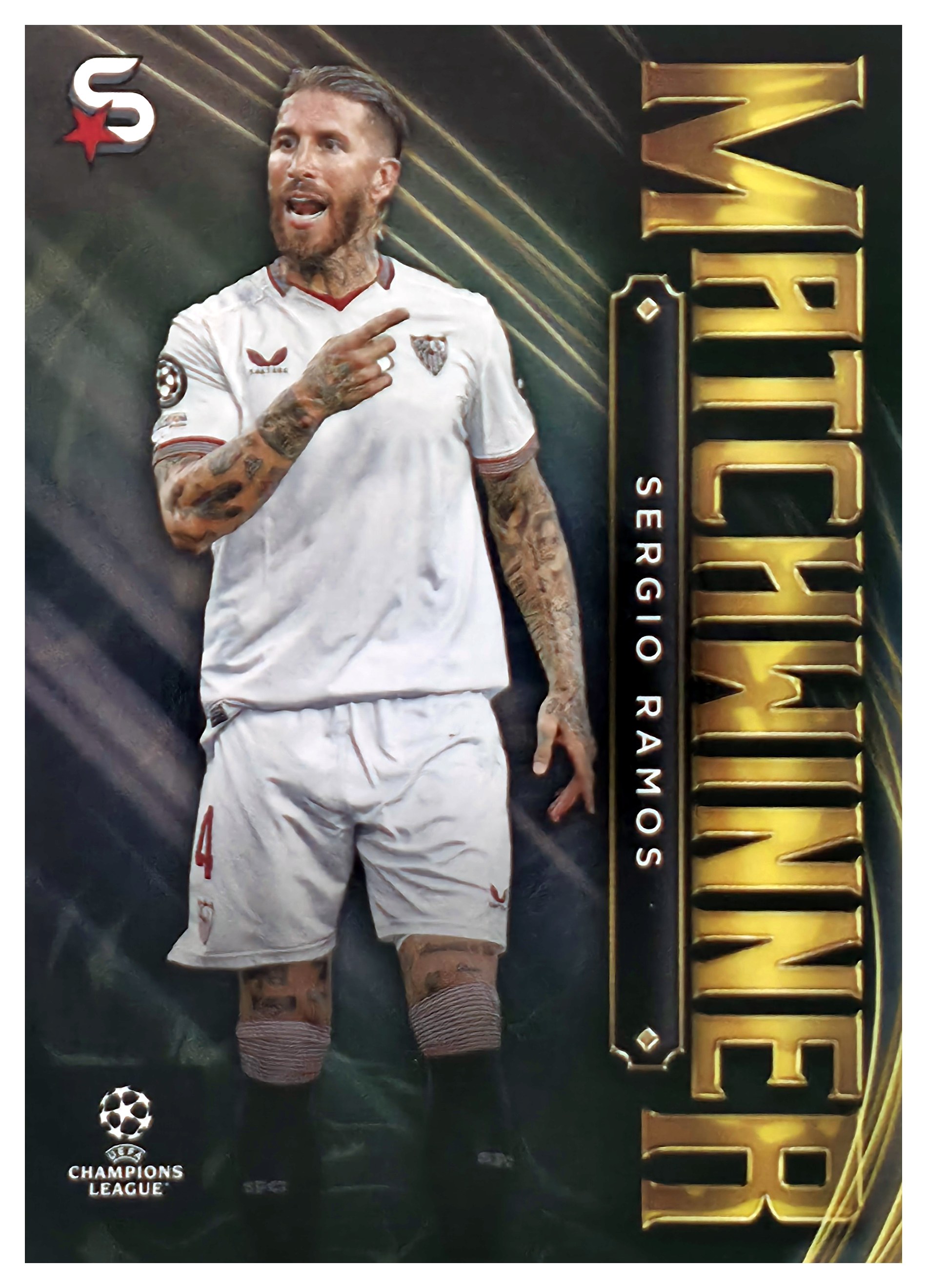 Sergio Ramos - Topps Superstars UEFA Club Competitions Matchwinner 2023-24 (Insert)