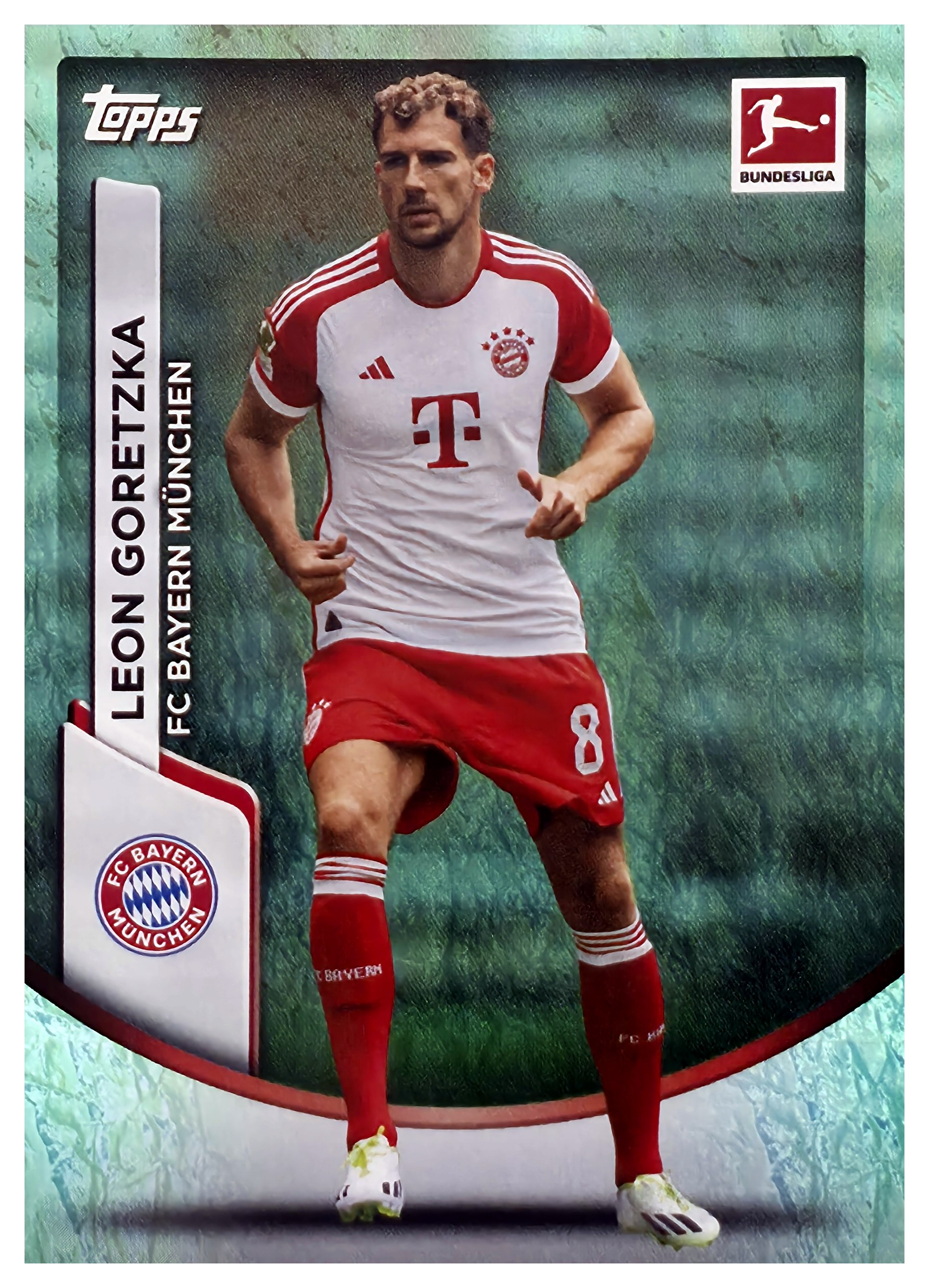 Leon Goretzka - Topps Chrome Bundesliga Base Set 2023-24, Nr. 81 (Art.-Nr. SG109307)