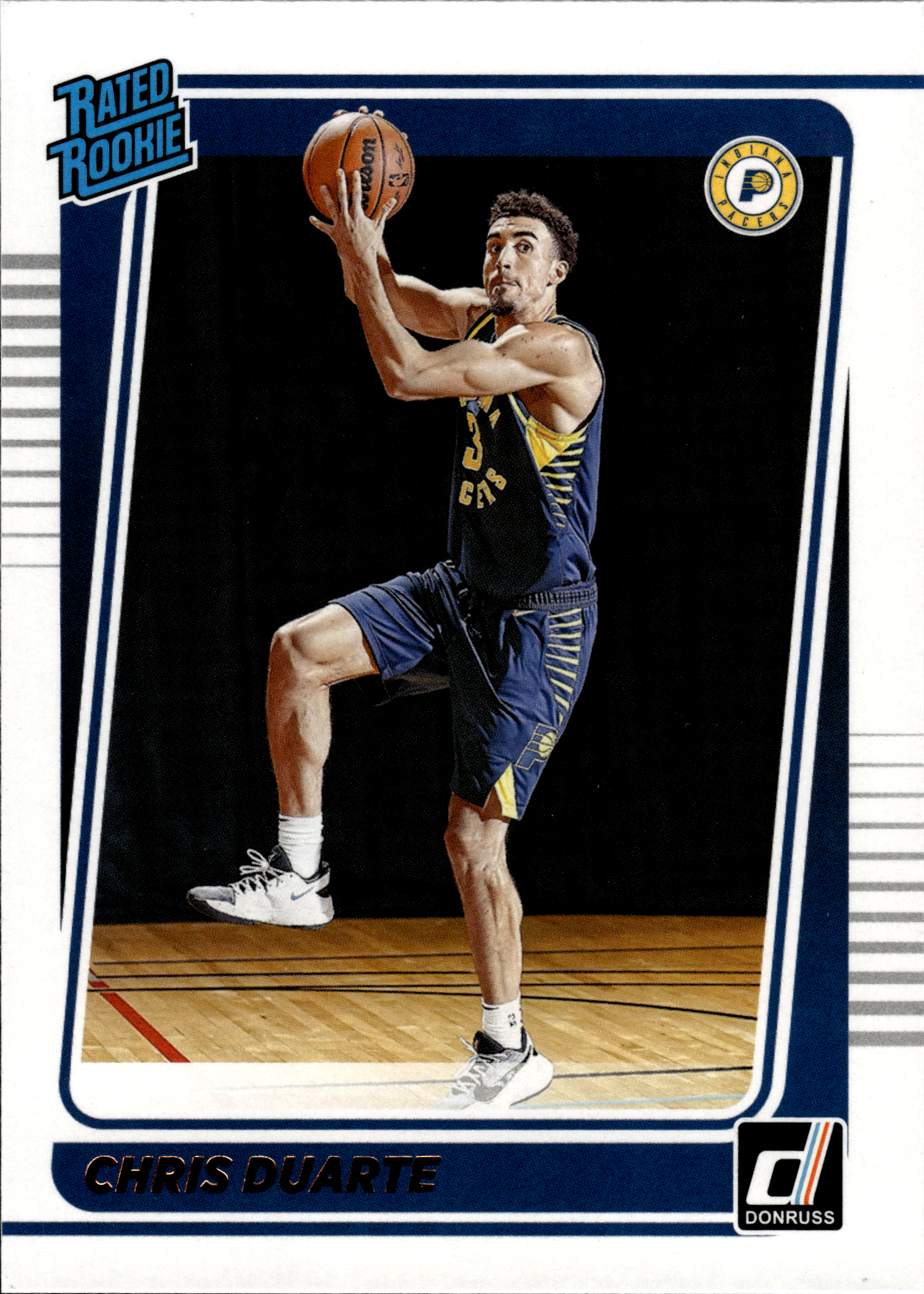 Chris Duarte - Panini Donruss Rated Rookie 2021-22, Nr. 223 – Bronze (Art.-Nr. SG103886)
