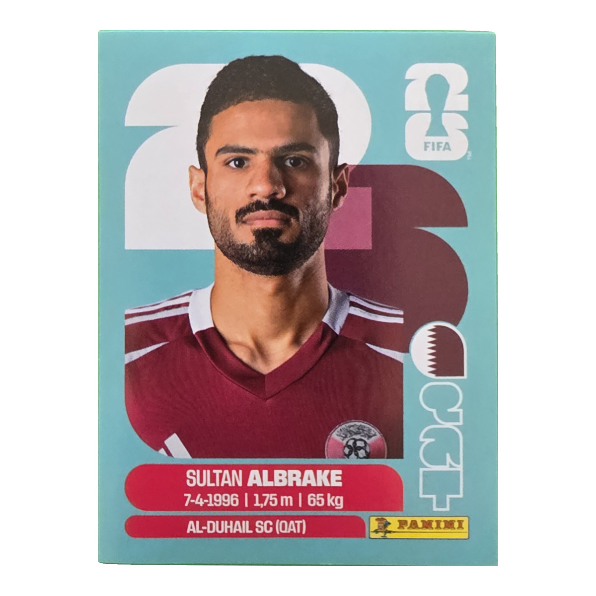 Sultan Albrake - Katar, FIFA WM 2026, Nr. QAT3
