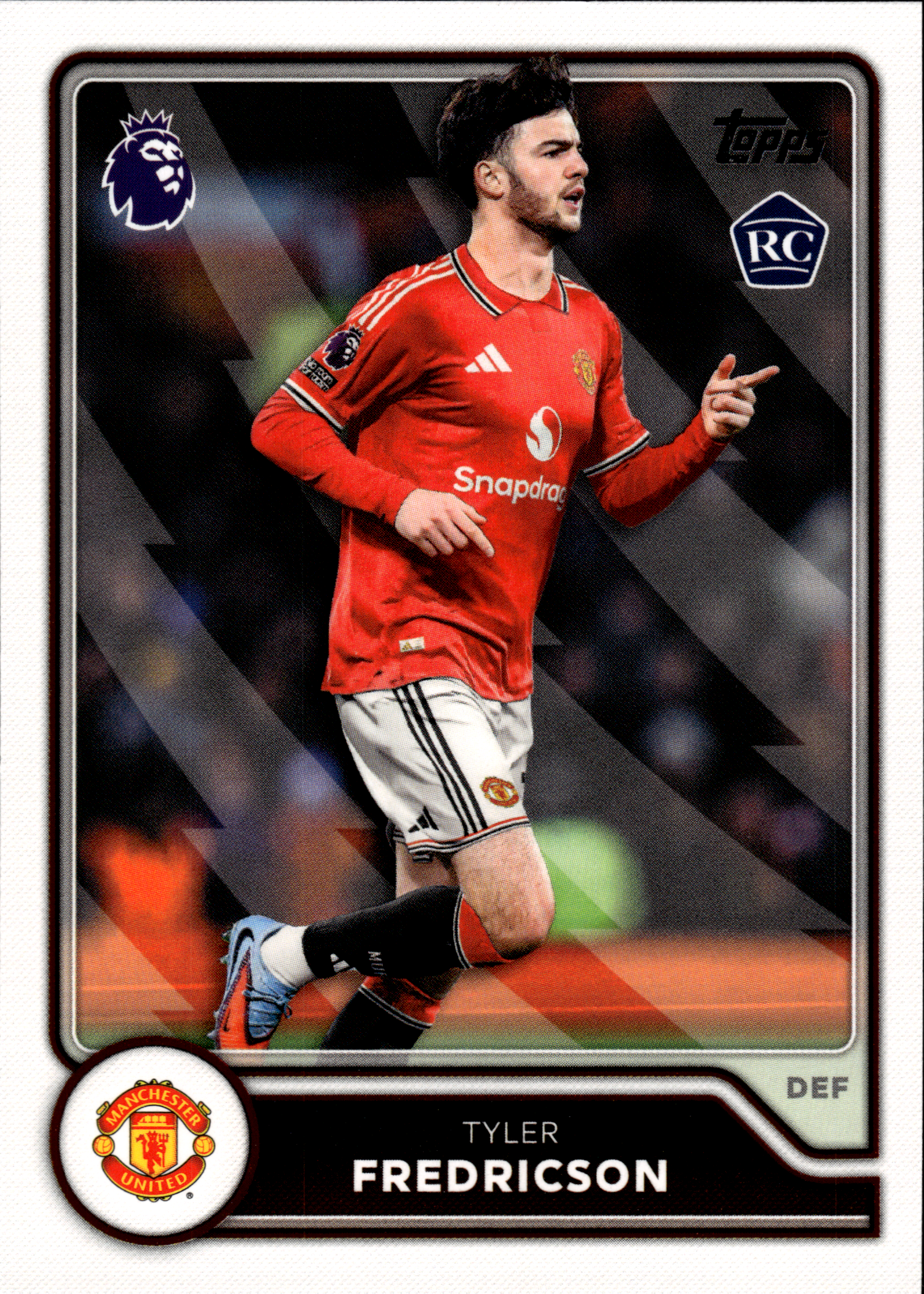 Tyler Fredricson - Topps Flagship Premier League Base Set 2026-27, Nr. 189 – Rookie Card (Art.-Nr. SG104665)