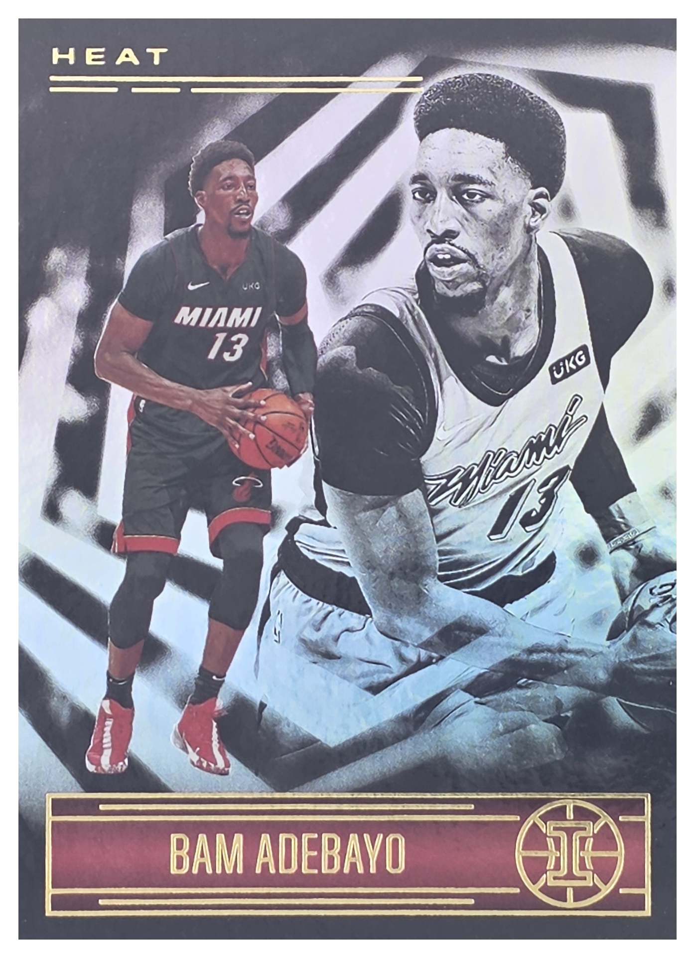 Bam Adebayo - Panini Illusions Base Set 2020-21, Nr. 49 (Art.-Nr. SG104308)