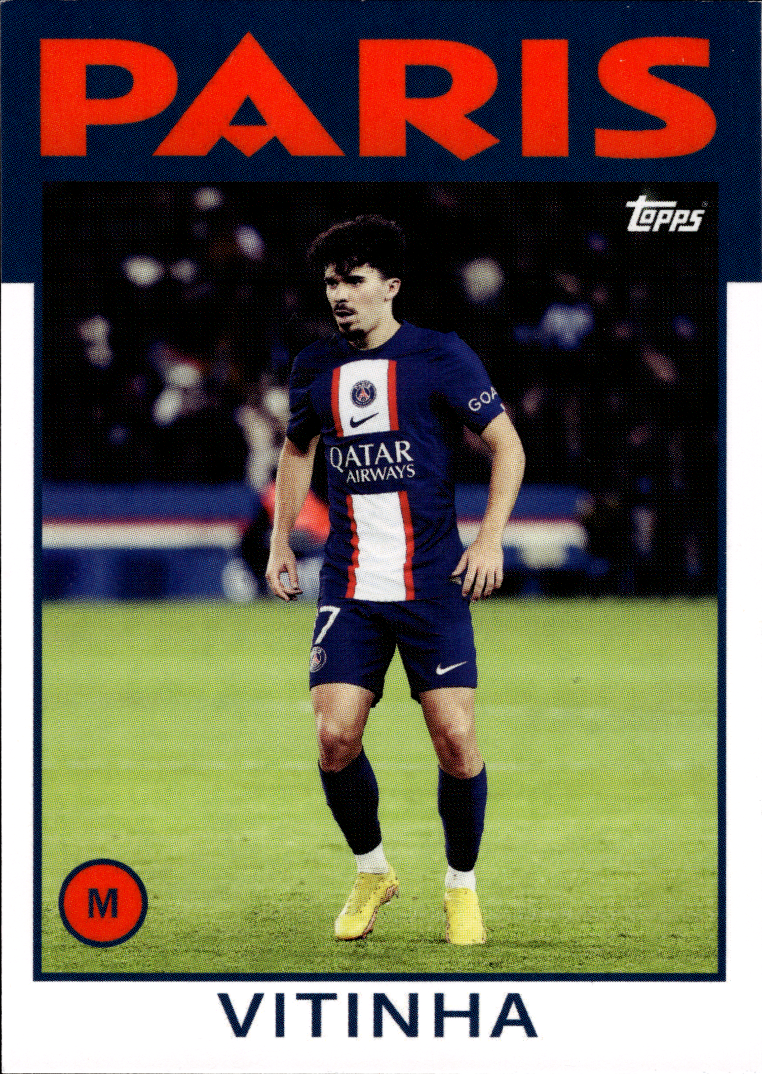 Vitinha - Topps Paris Saint-Germain Official Team Set 2023-24, Nr. 41 (Art.-Nr. SG103013)