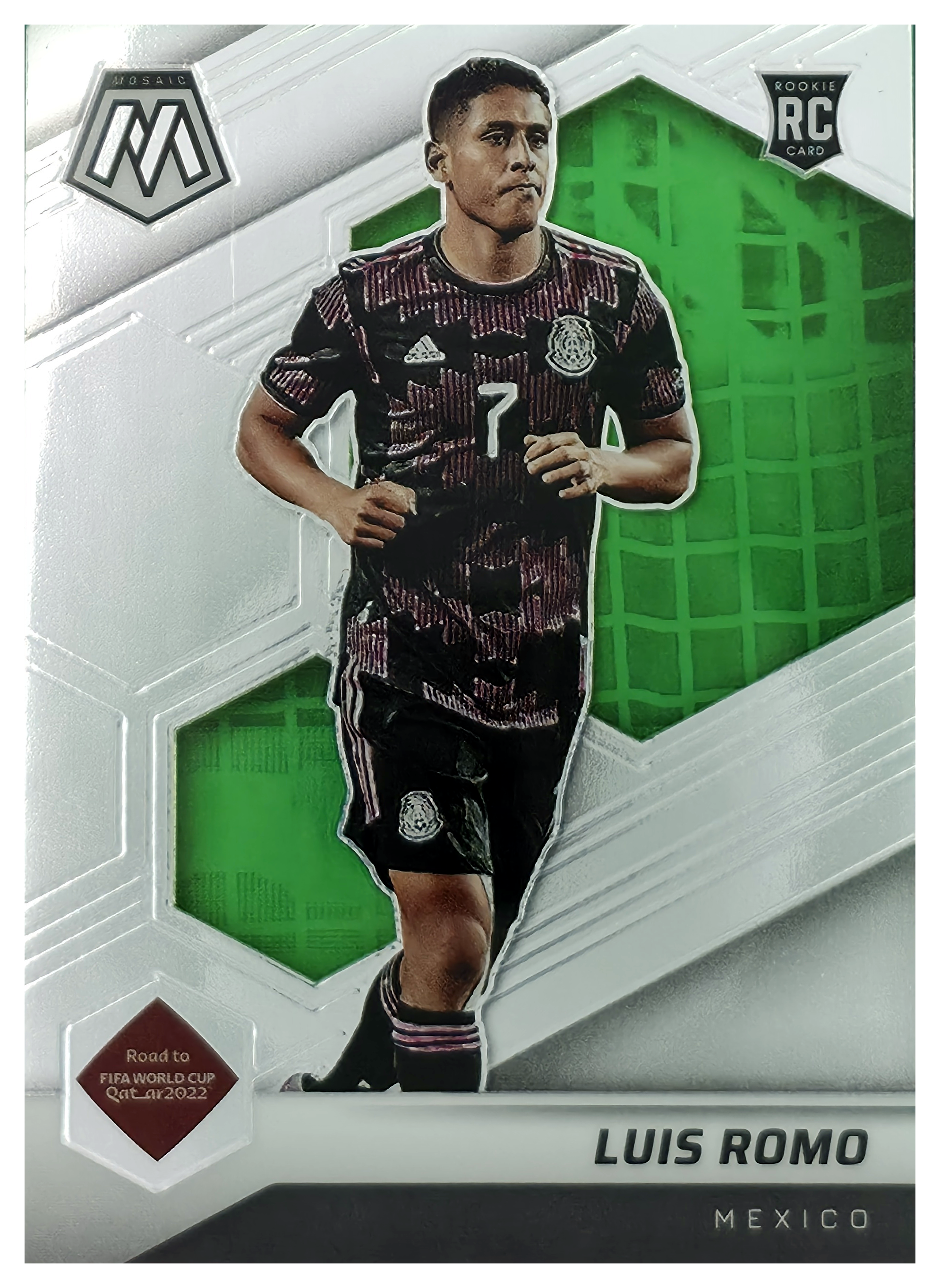 Luis Romo - Panini Mosaic FIFA Road to World Cup Base Set 2021-22, Nr. 23 – Rookie Card (Art.-Nr. SG105979)