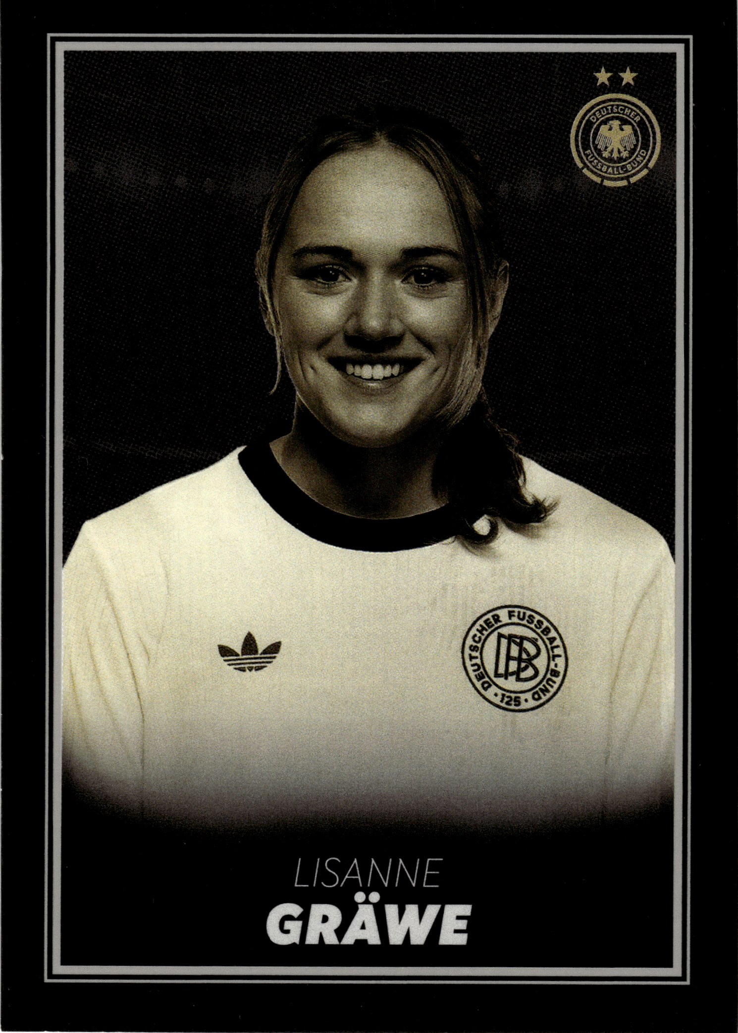 Lisanne Gräwe - Panini DFB-Frauen Team-Set FOC 2025, Nr. FOC-10 – Insert (Art.-Nr. SG110030)
