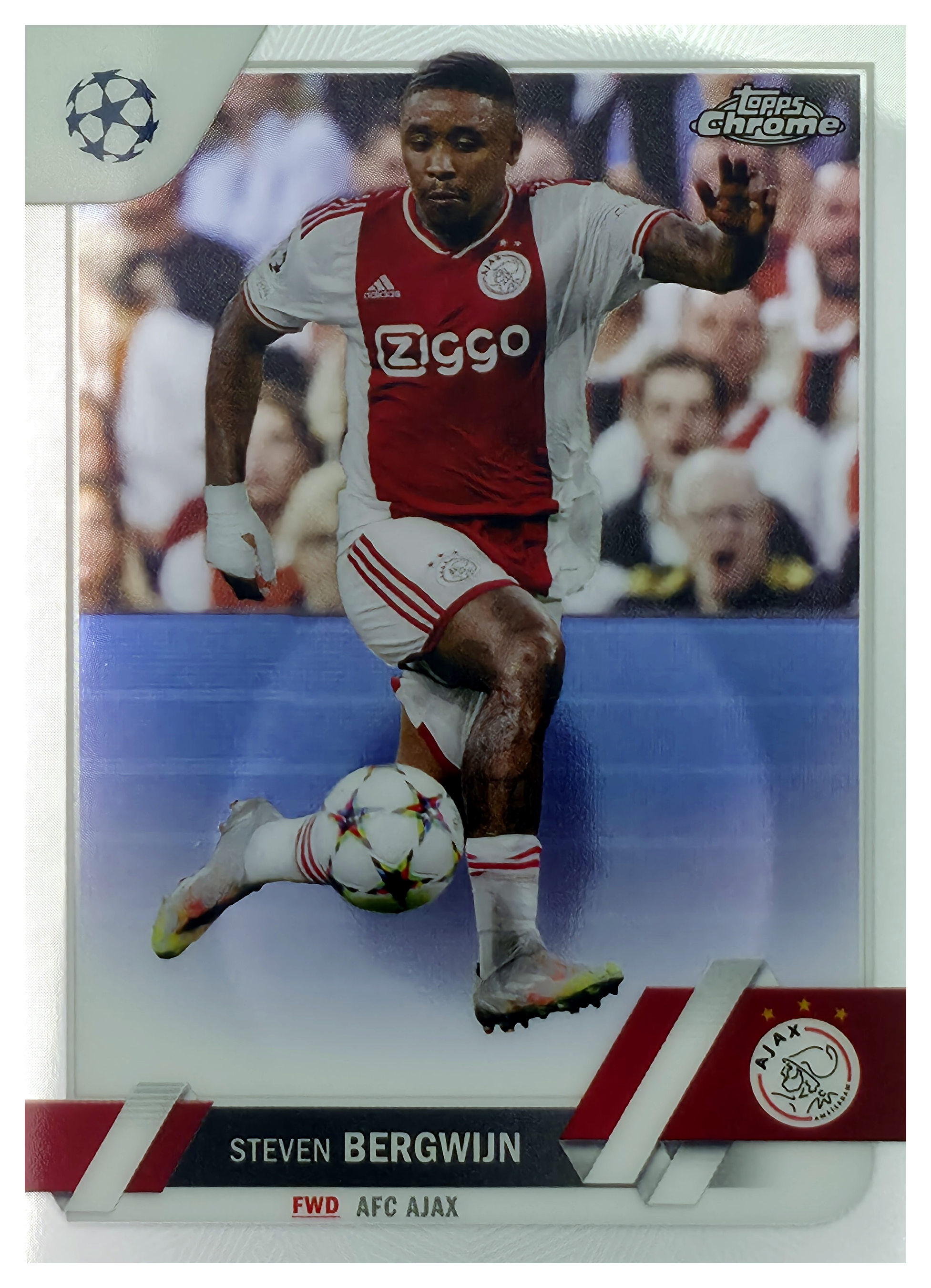 Steven Bergwijn - Topps Chrome UEFA Club Competitions Base Set 2022-23, Nr. 176 (Art.-Nr. SG105807)