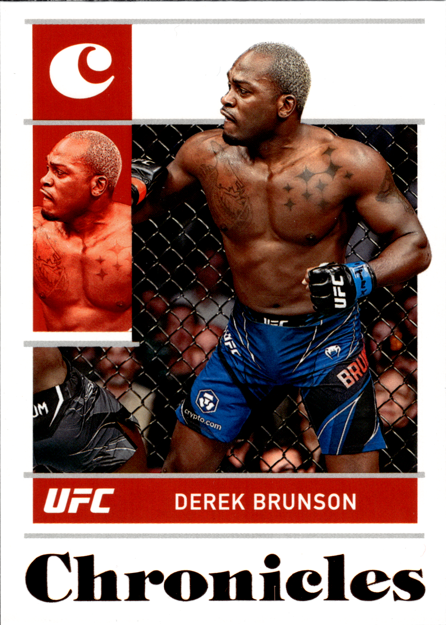 Derek Brunson - Panini Chronicles UFC Base Set 2022, Nr. 13 – Bronze (Art.-Nr. SG104040)