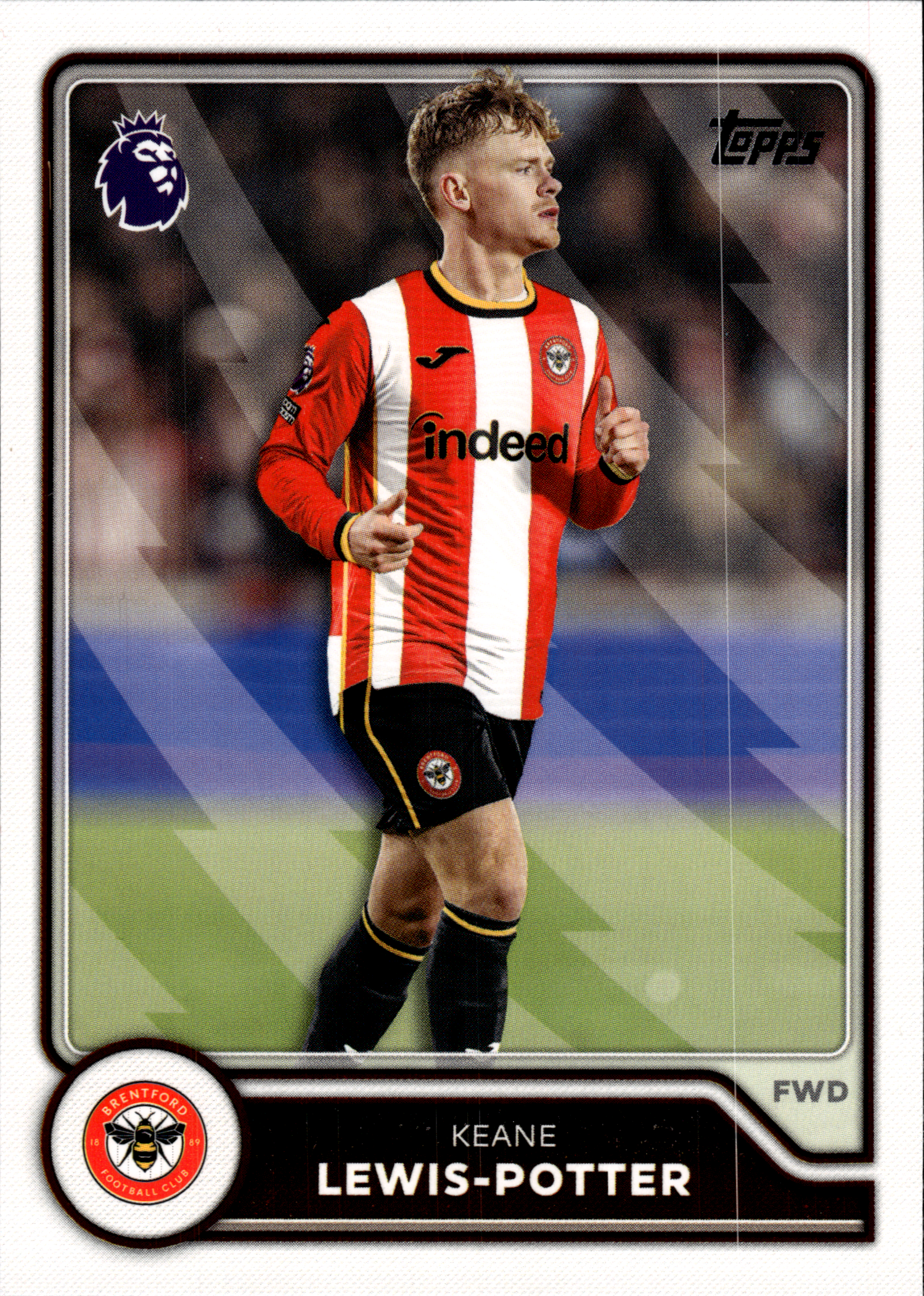 Keane Lewis-Potter - Topps Flagship Premier League Base Set 2026-27, Nr. 74 (Art.-Nr. SG105314)