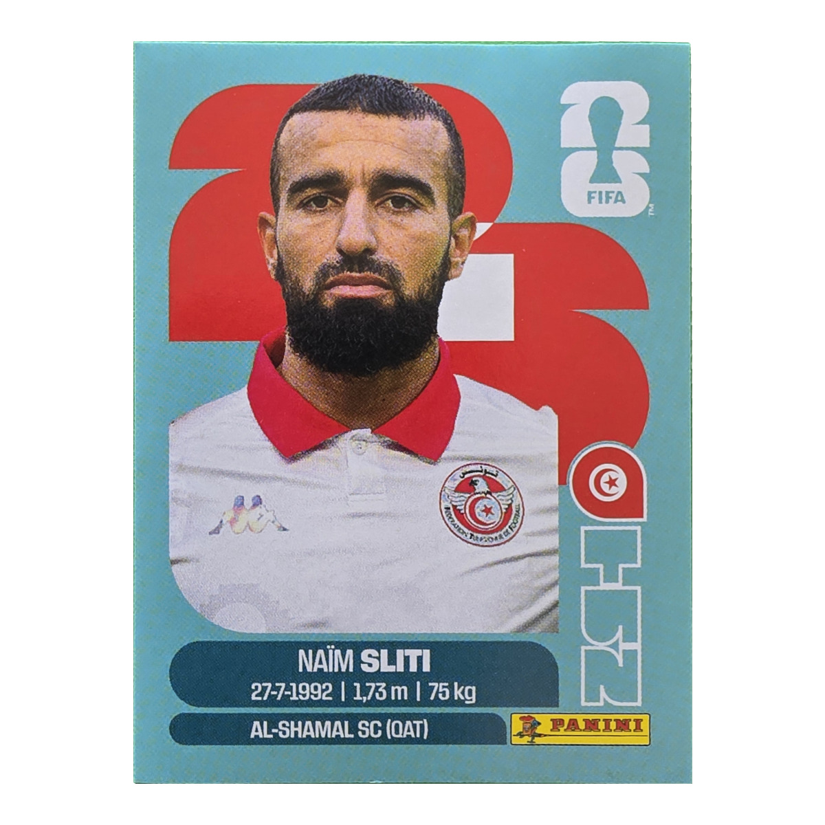Naim Sliti - Tunesien, FIFA WM 2026, Nr. TUN20