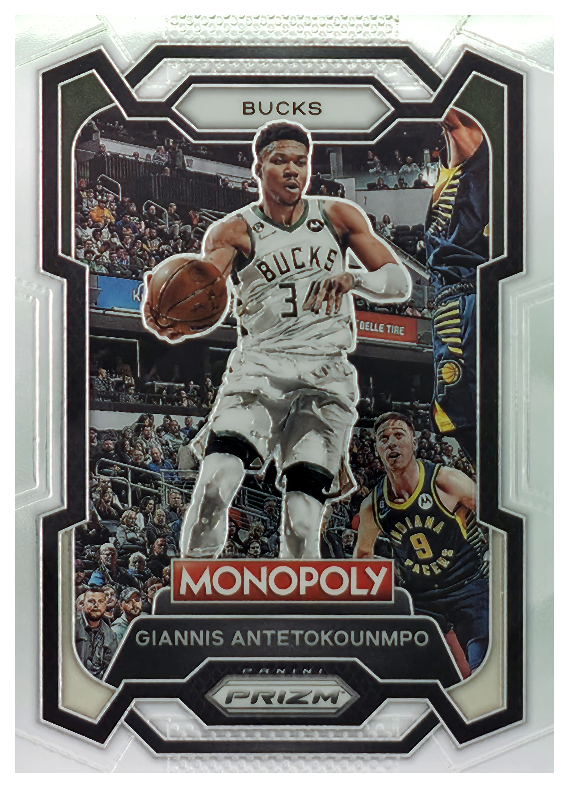 Giannis Antetokounmpo - Panini Prizm Monopoly Base Set 2023-24, Nr. 49 (Art.-Nr. SG106583)