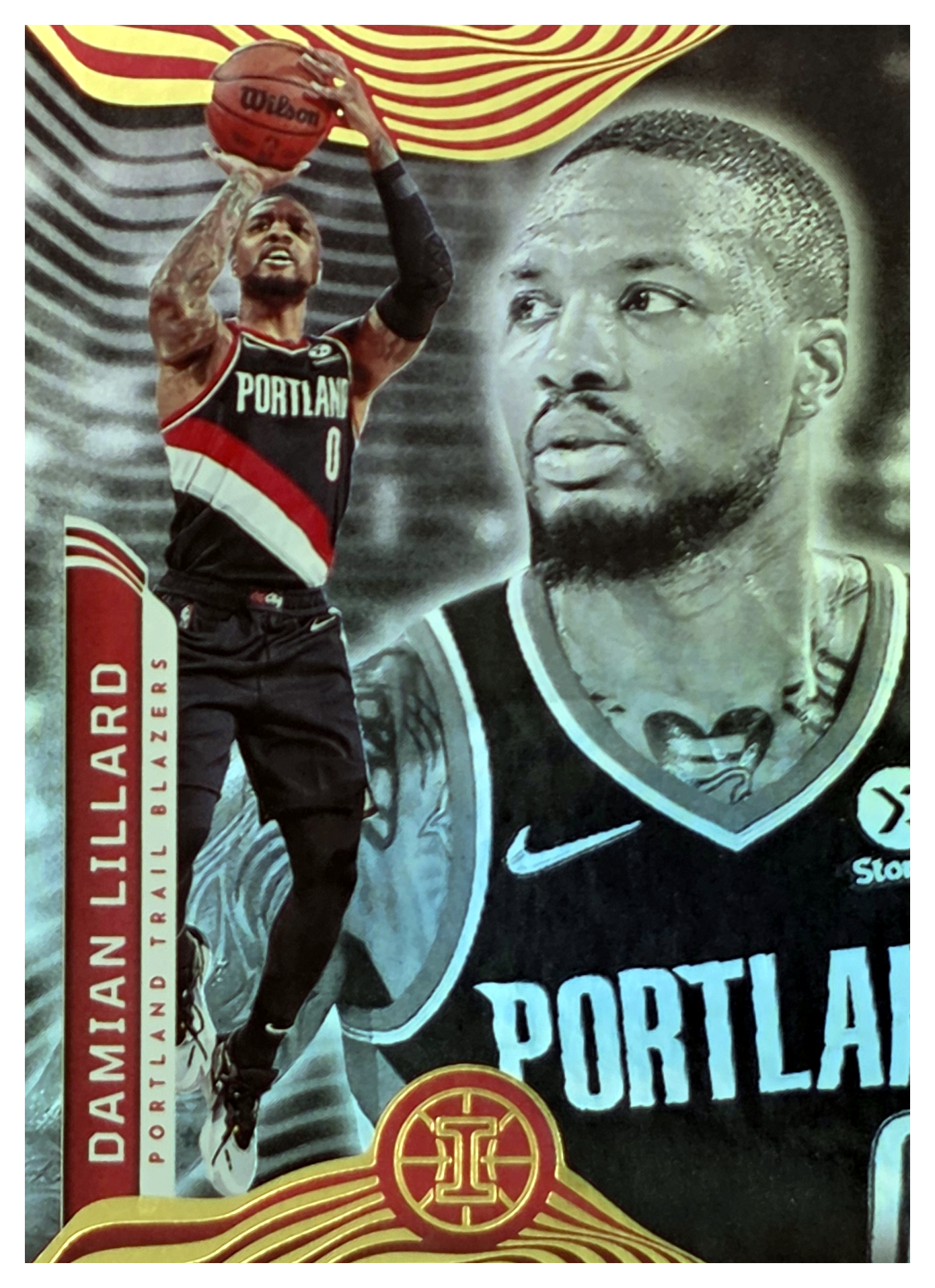 Damian Lillard - Panini Illusions Base Set 2021-22, Nr. 30 (Art.-Nr. SG104232)