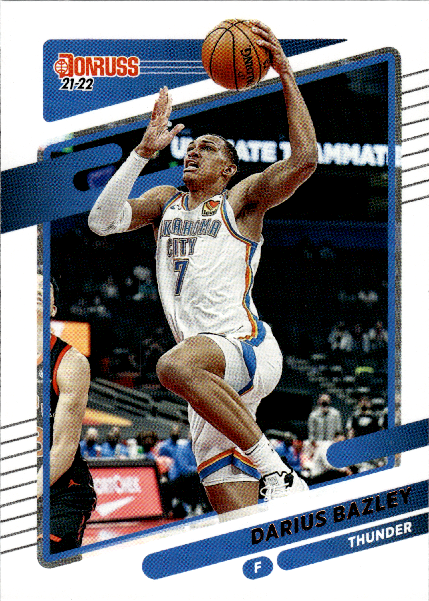 Darius Bazley - Panini Donruss Base Set 2021-22, Nr. 17 (Art.-Nr. SG105700)