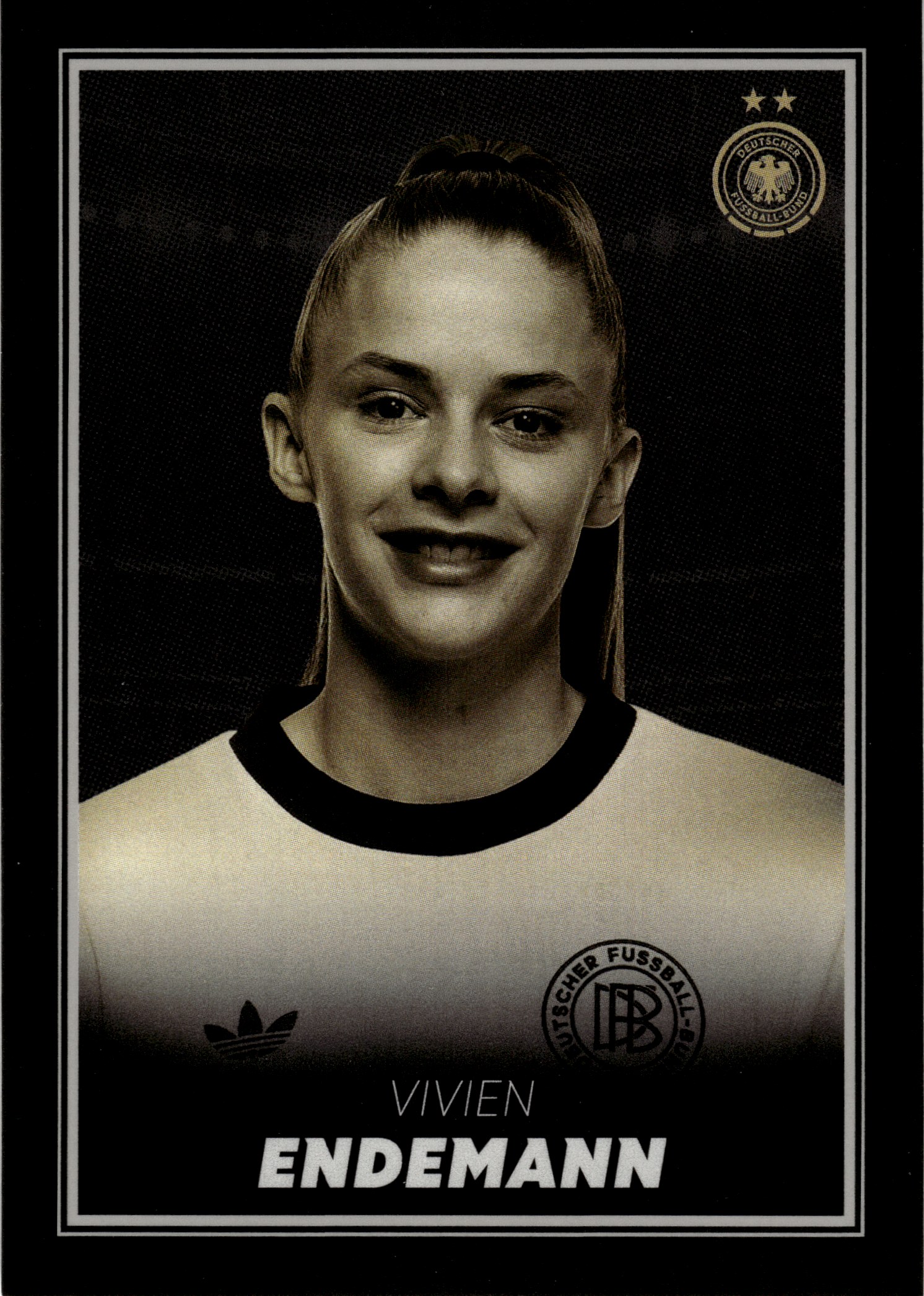 Vivien Endemann - Panini DFB-Frauen Team-Set FOC 2025, Nr. FOC-08 – Insert (Art.-Nr. SG110050)