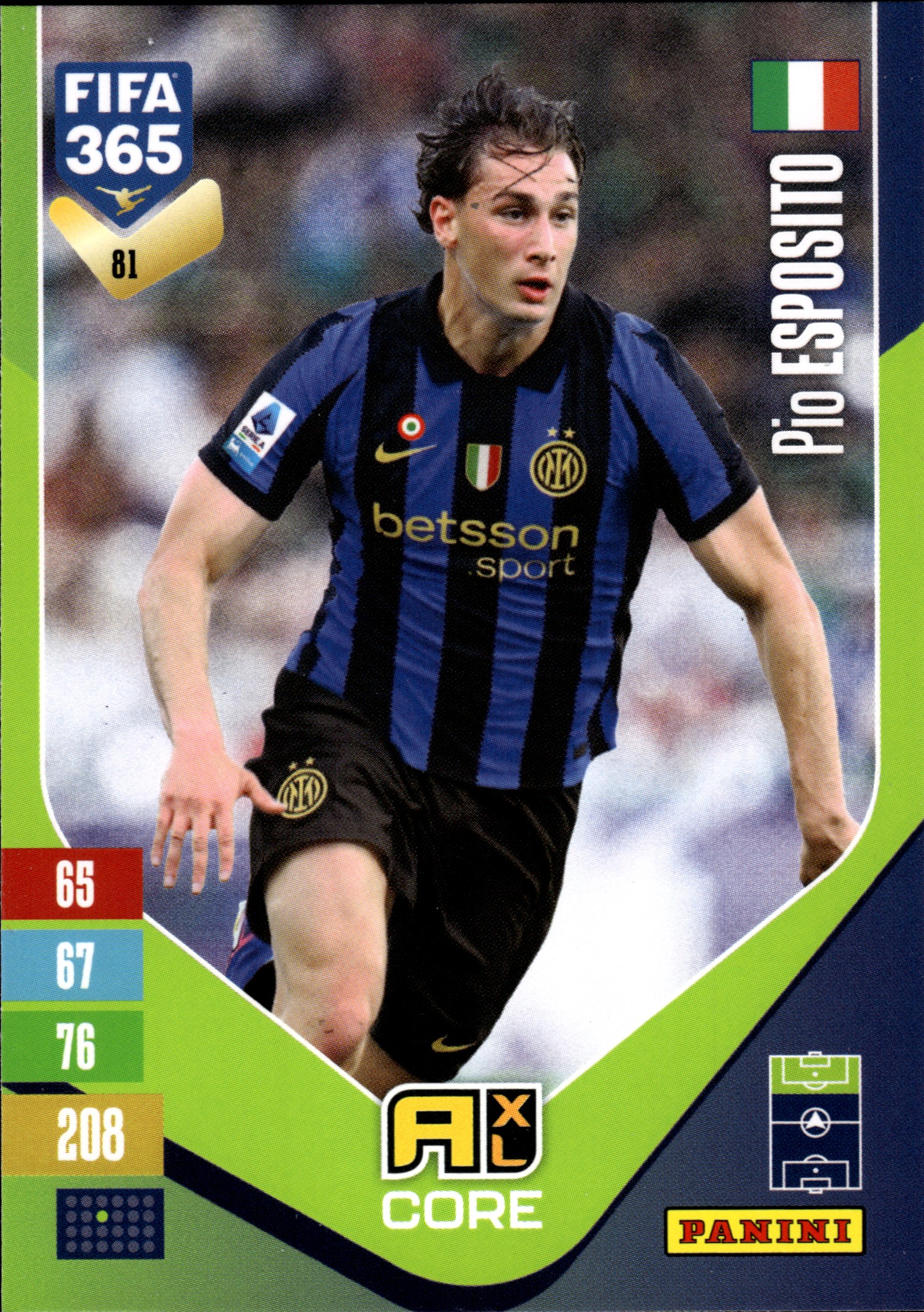 Pio Esposito - Panini Adrenalyn XL FIFA 365 Base Set 2026-27, Nr. 81