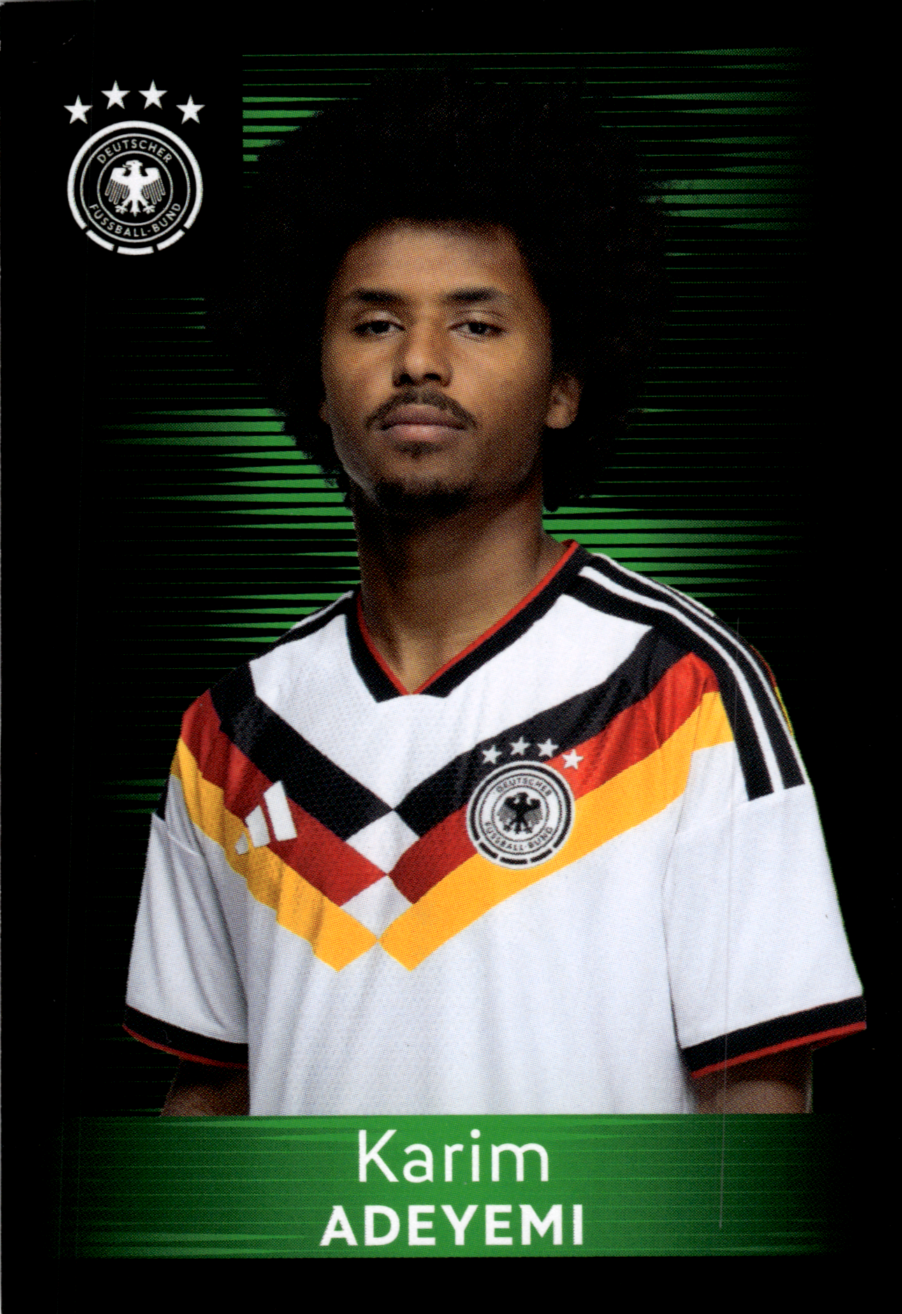 Karim Adeyemi - Panini FIFA World Cup DFB-Sammelkarten 2026, Nr. 23 (Art.-Nr. SG102476)
