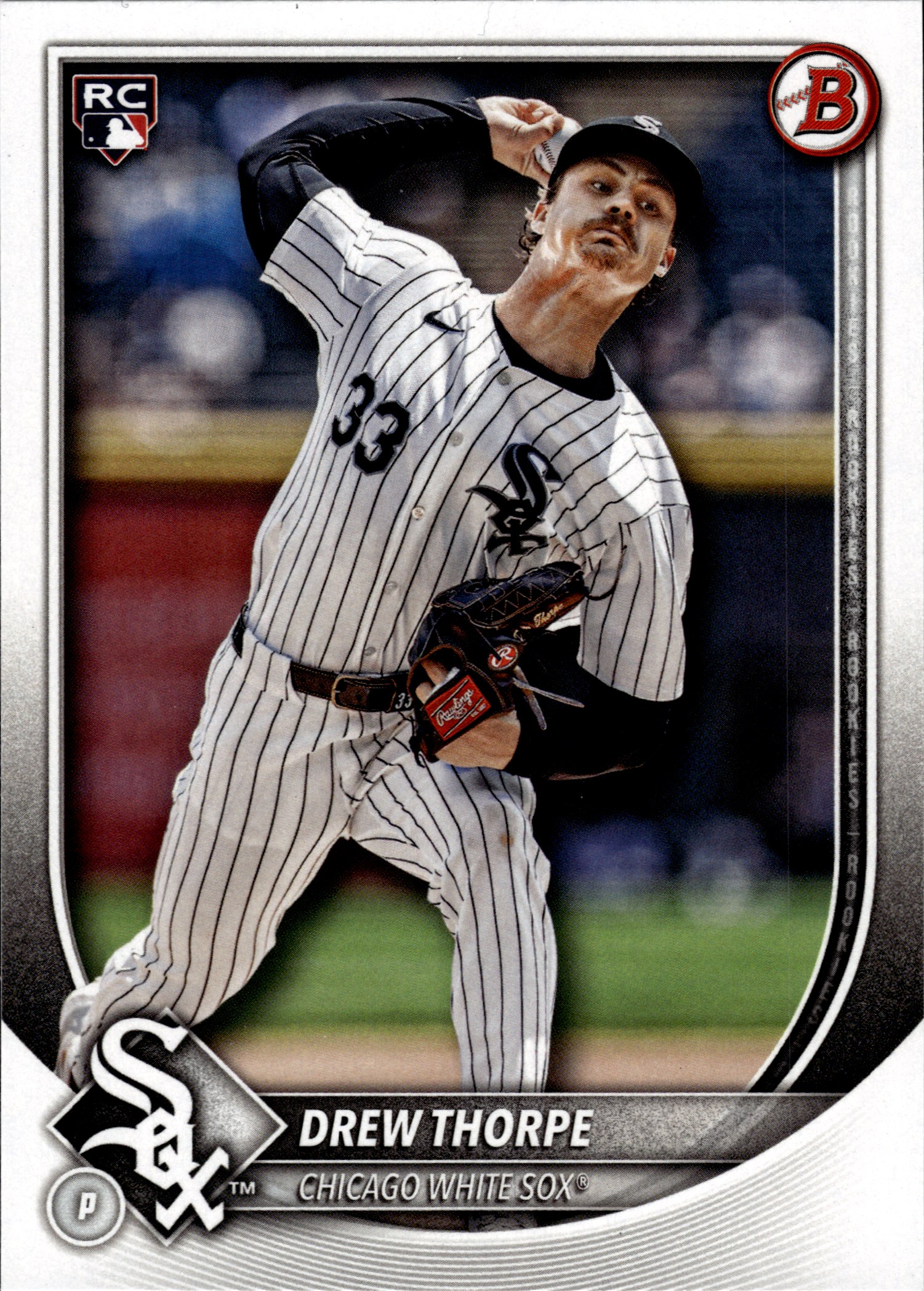 Drew Thorpe - Topps Bowman Base Set 2025, Nr. 8 – Rookie Card (Art.-Nr. SG108854)