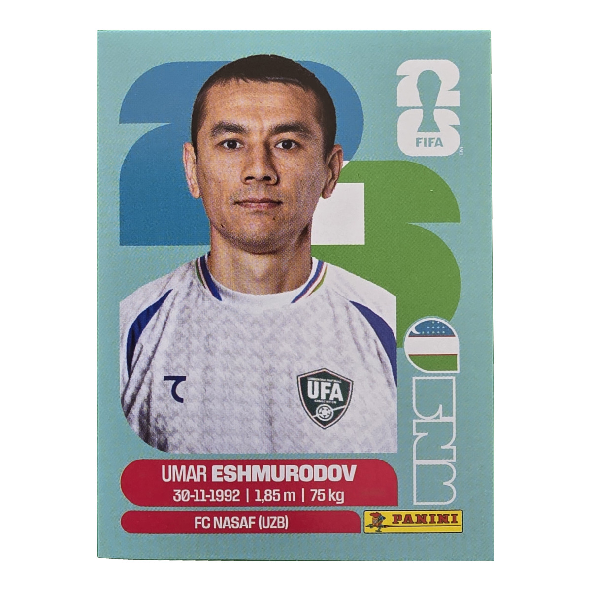 Umar Eshmurodov - Usbekistan, FIFA WM 2026, Nr. UZB5