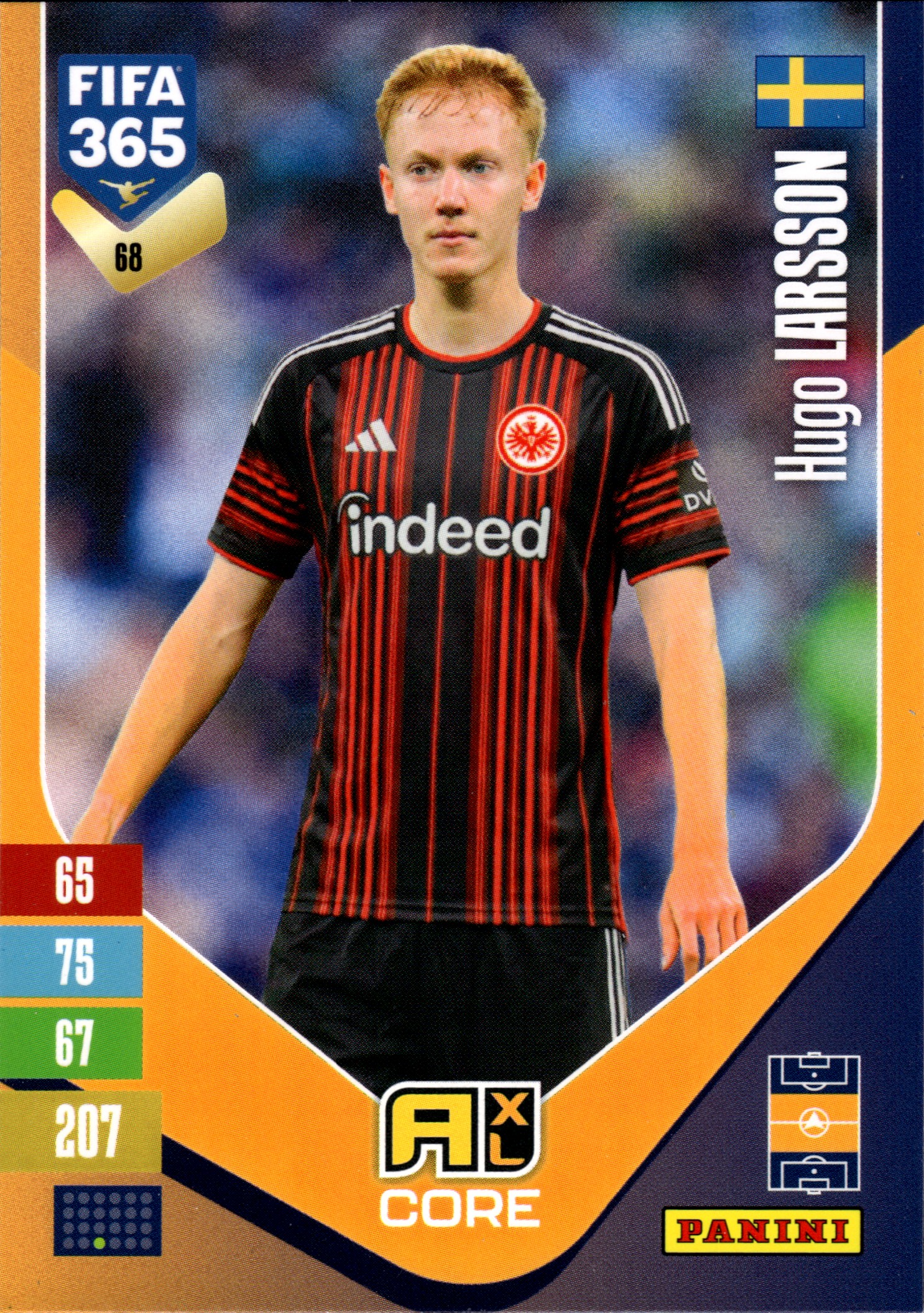 Hugo Larsson - Panini Adrenalyn XL FIFA 365 Base Set 2026-27, Nr. 68 (Art.-Nr. SG110233)