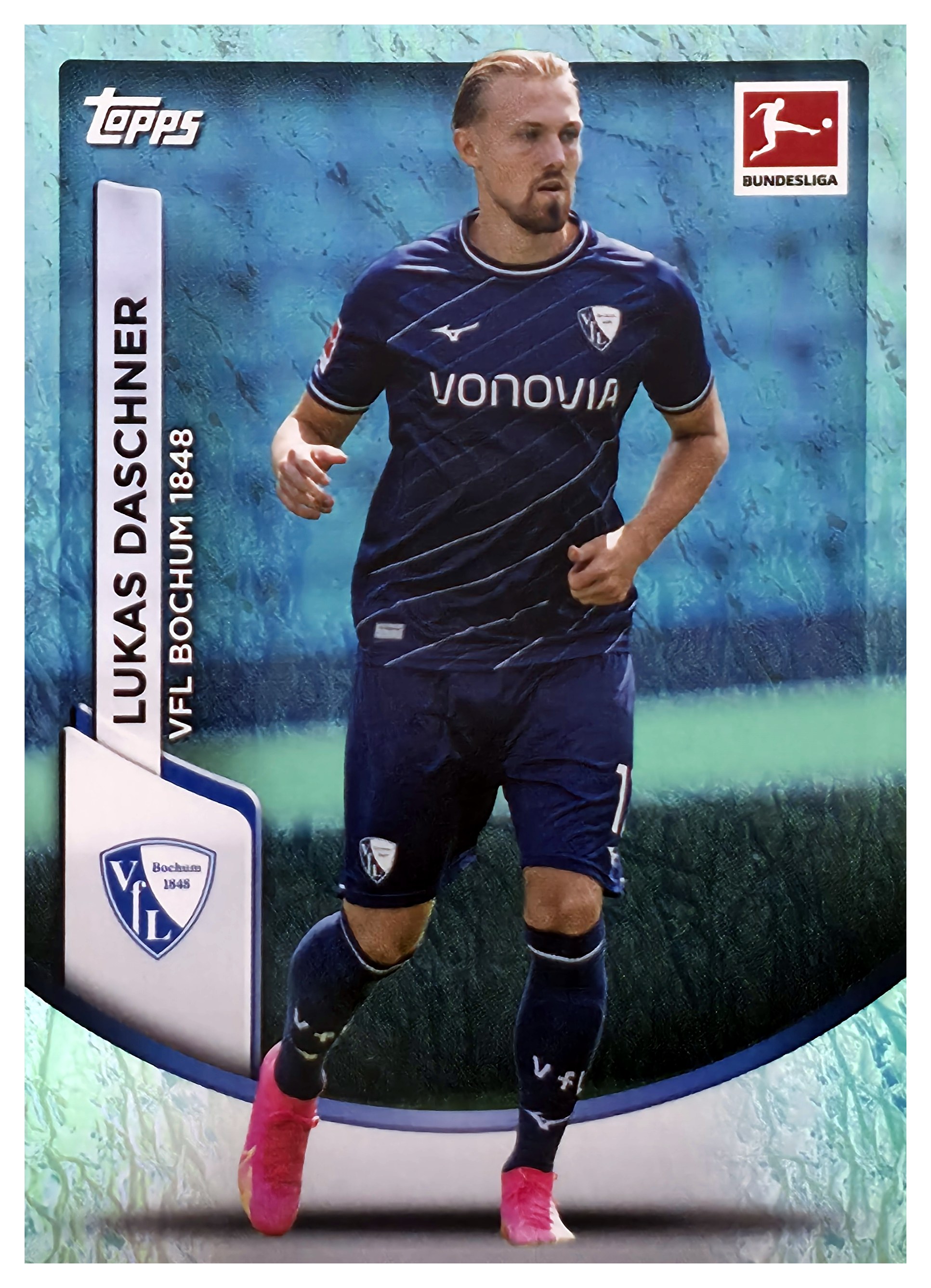 Lukas Daschner - Topps Chrome Bundesliga Base Set 2023-24, Nr. 10 (Art.-Nr. SG109316)