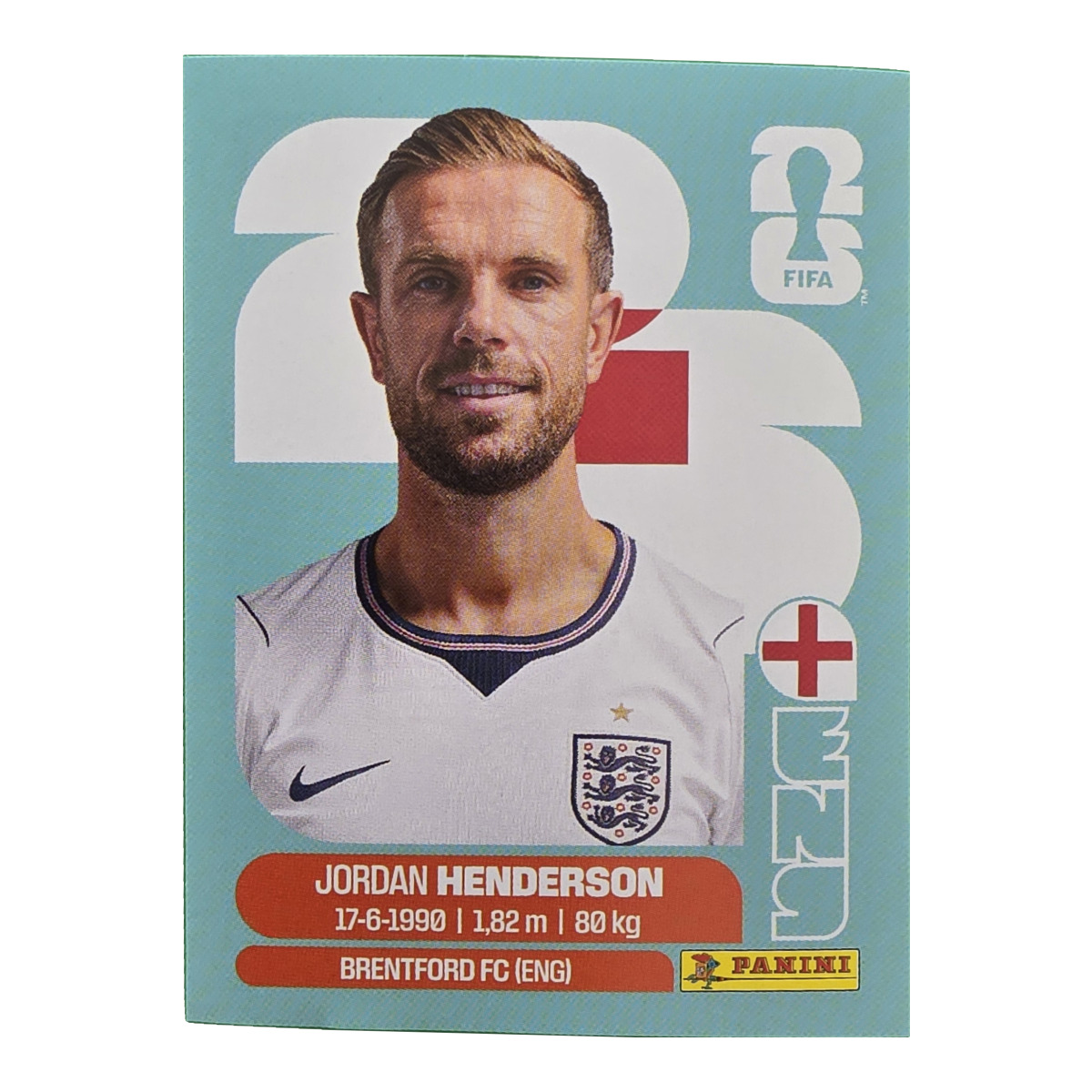 Jordan Henderson - England, FIFA WM 2026, Nr. ENG9