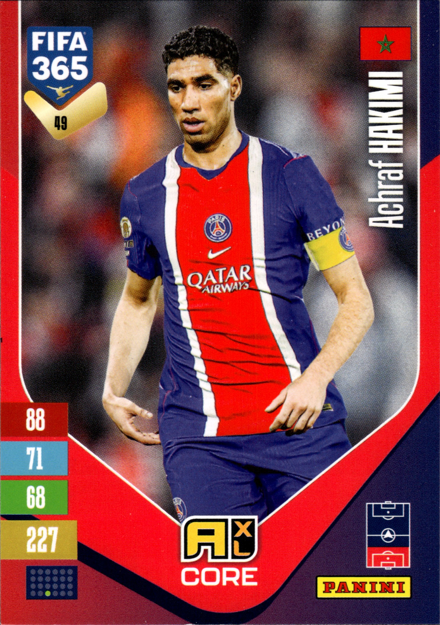 Achraf Hakimi - Panini Adrenalyn XL FIFA 365 Base Set 2026-27, Nr. 49 (Art.-Nr. SG110216)