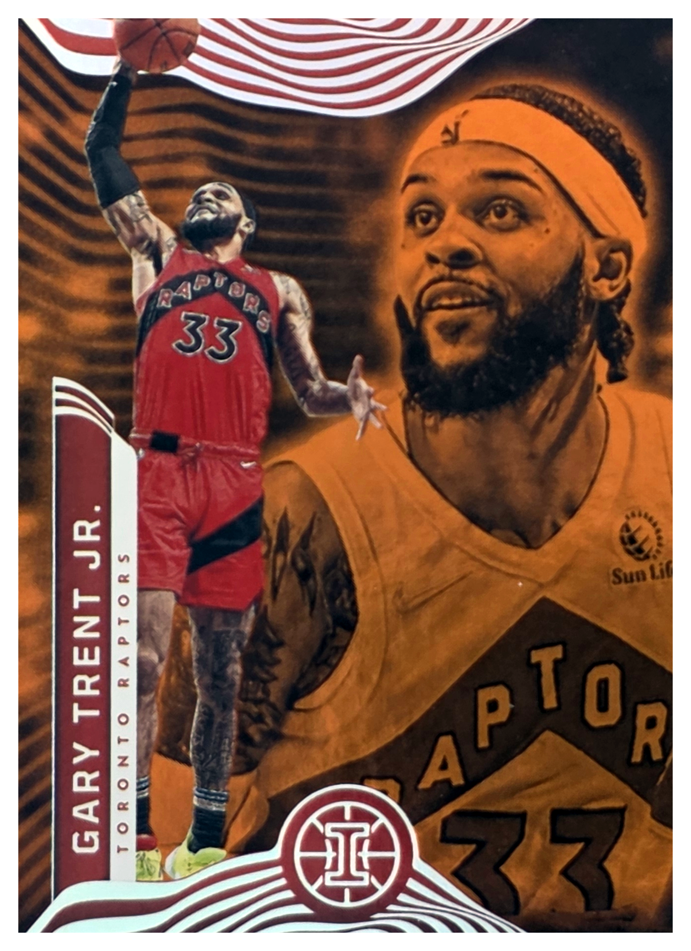 Gary Trent Jr. - Panini Illusions Base Set 2021-22, Nr. 20 – Trophy Collection Orange (Art.-Nr. SG104238)