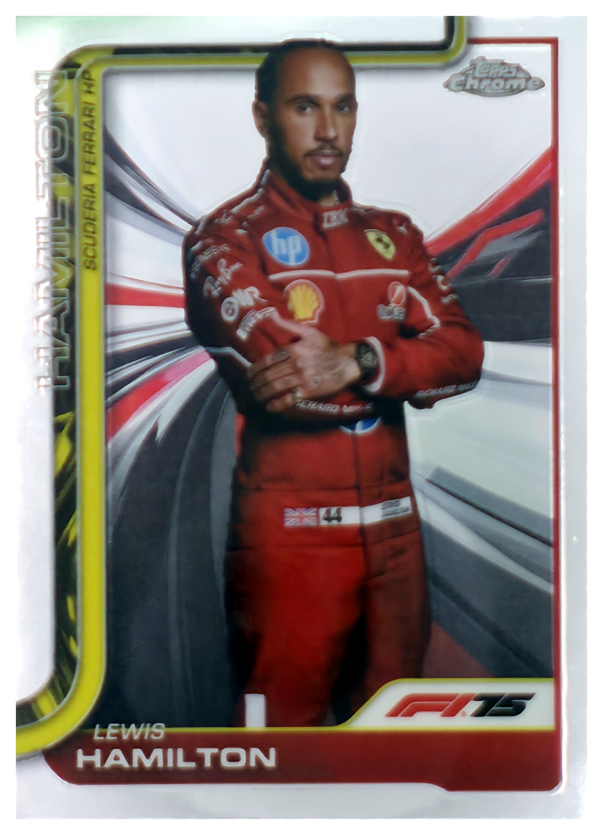 Lewis Hamilton - Topps Chrome Formula 1 Base Set 2025, Nr. 4 (Art.-Nr. SG108981)