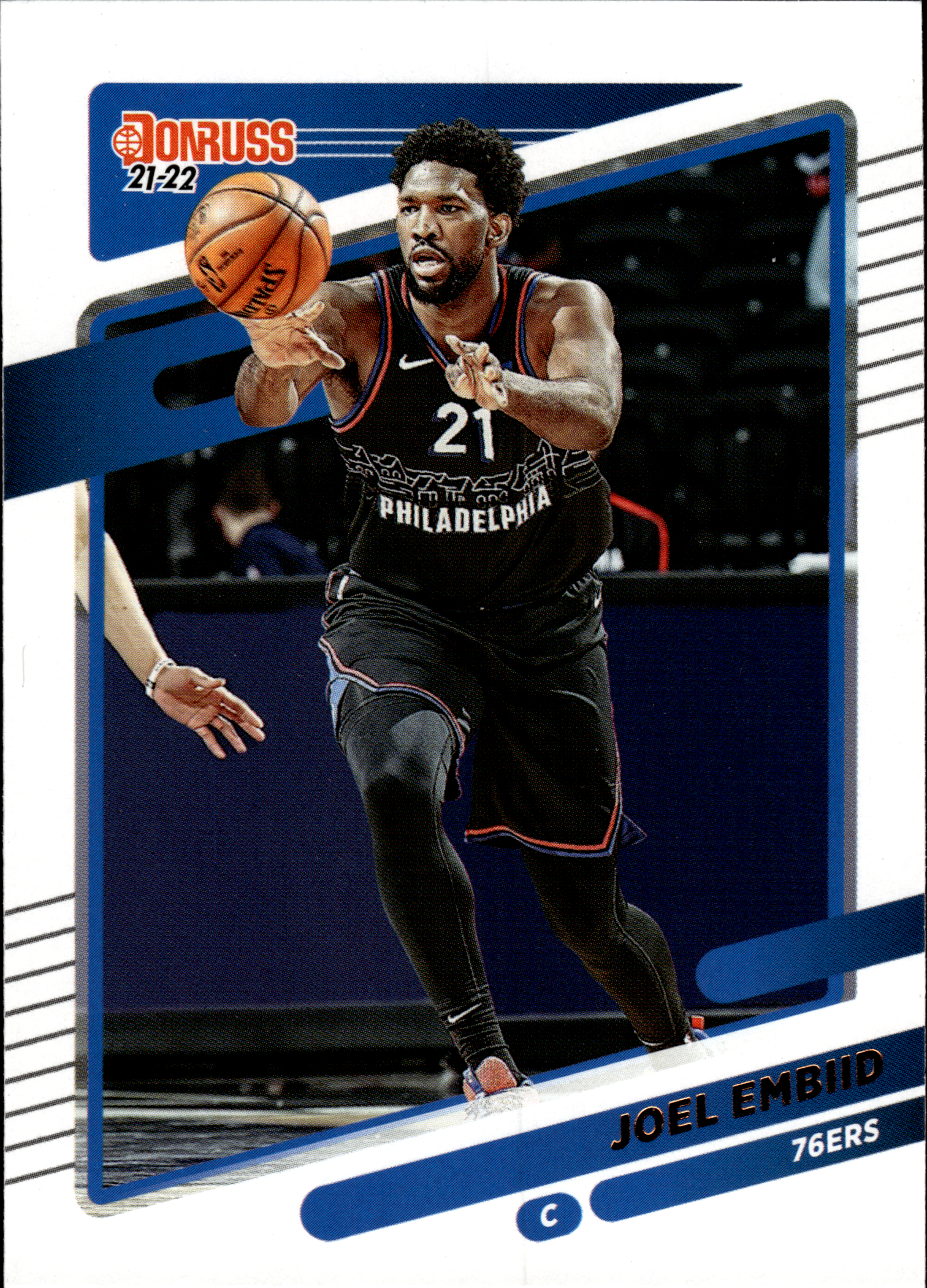 Joel Embiid - Panini Donruss Base Set 2021-22, Nr. 1 (Art.-Nr. SG105768)