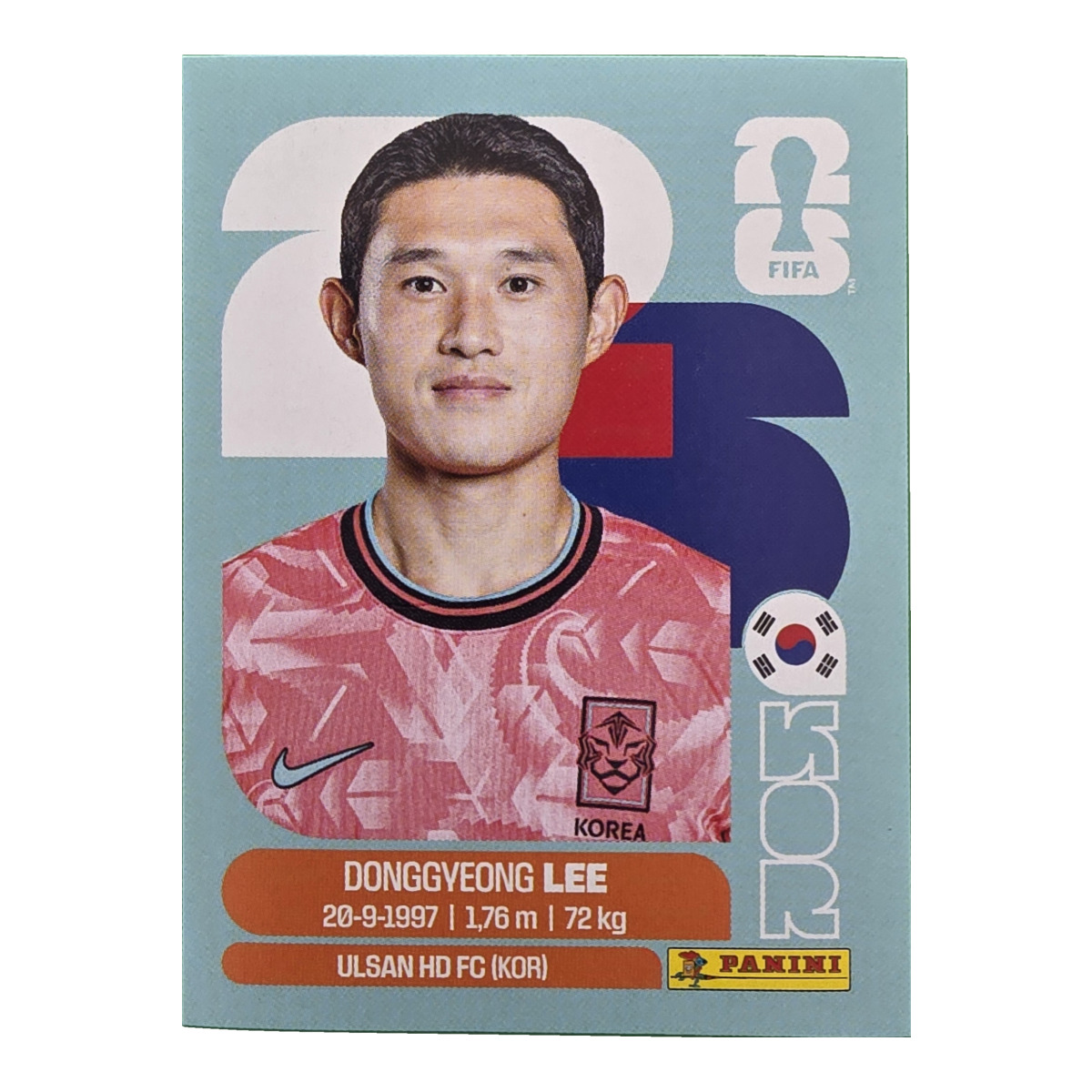 Dong-gyeong Lee - Südkorea, FIFA WM 2026, Nr. KOR16