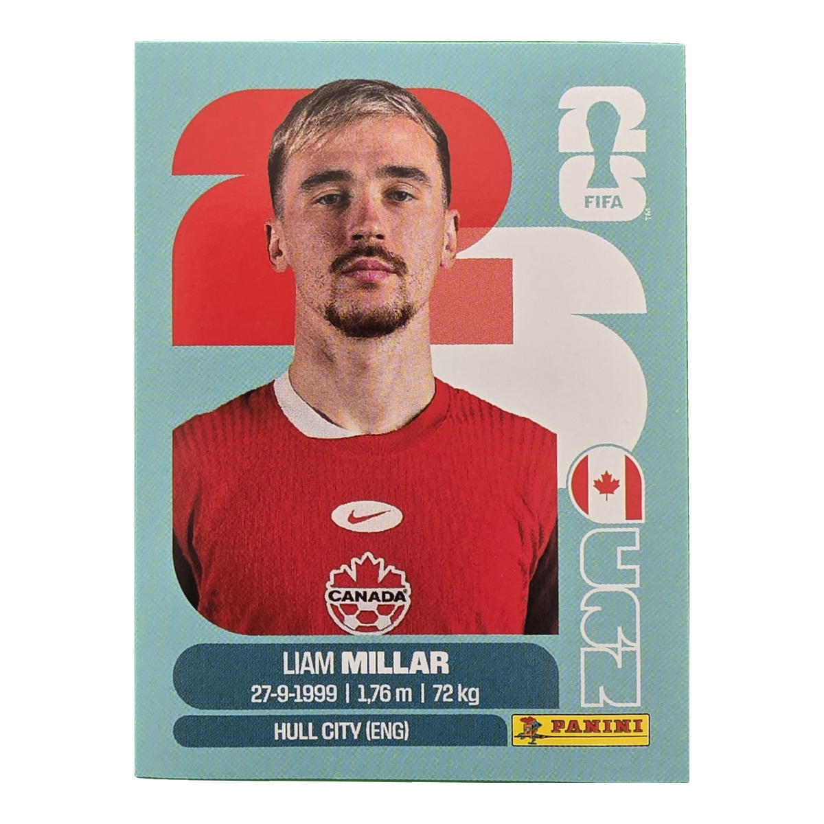 Liam Millar - Kanada, FIFA WM 2026, Nr. CAN18