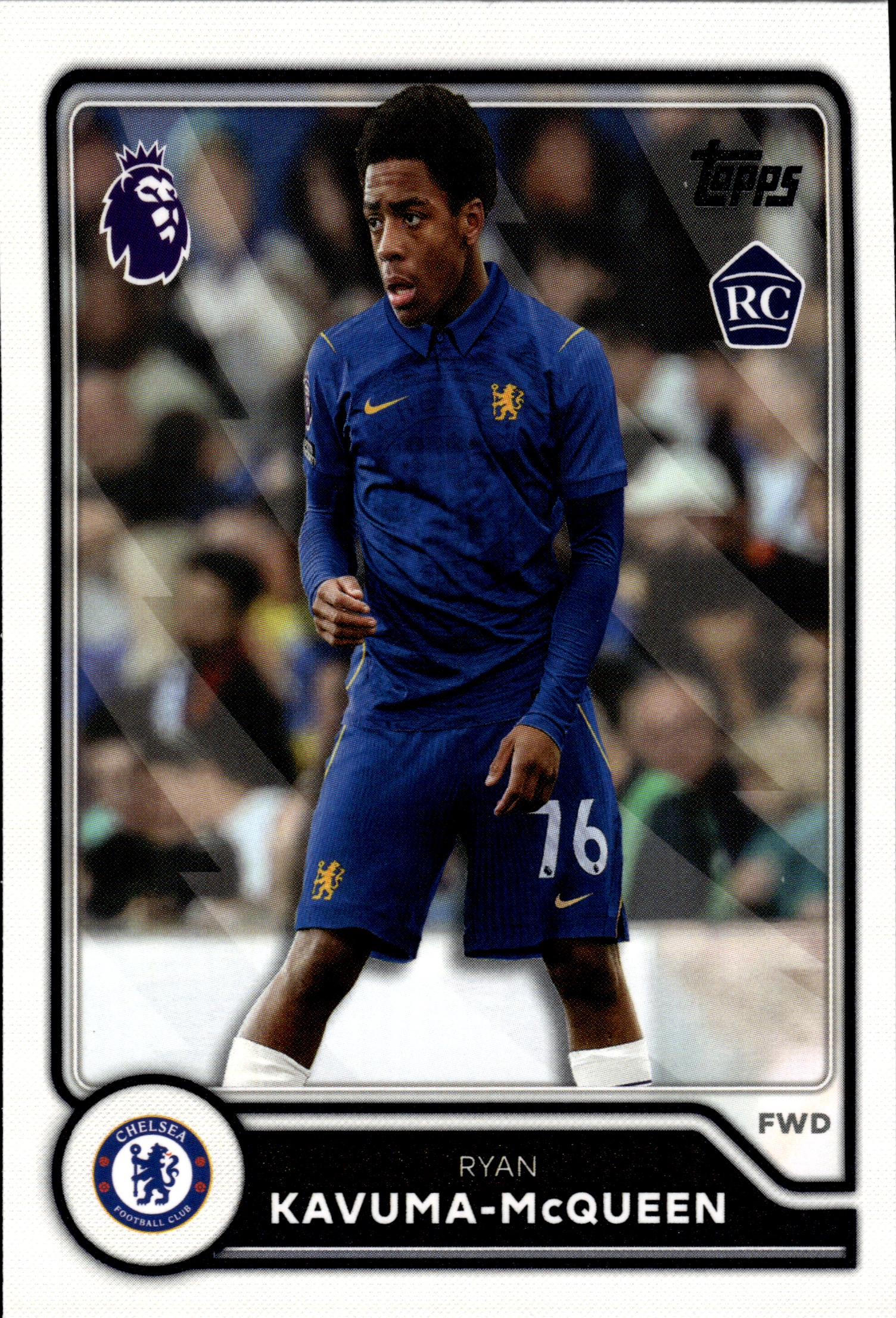 Ryan Kavuma-McQueen - Topps Flagship Premier League Base Set 2026-27, Nr. 102 – Rookie Card (Art.-Nr. SG104611)